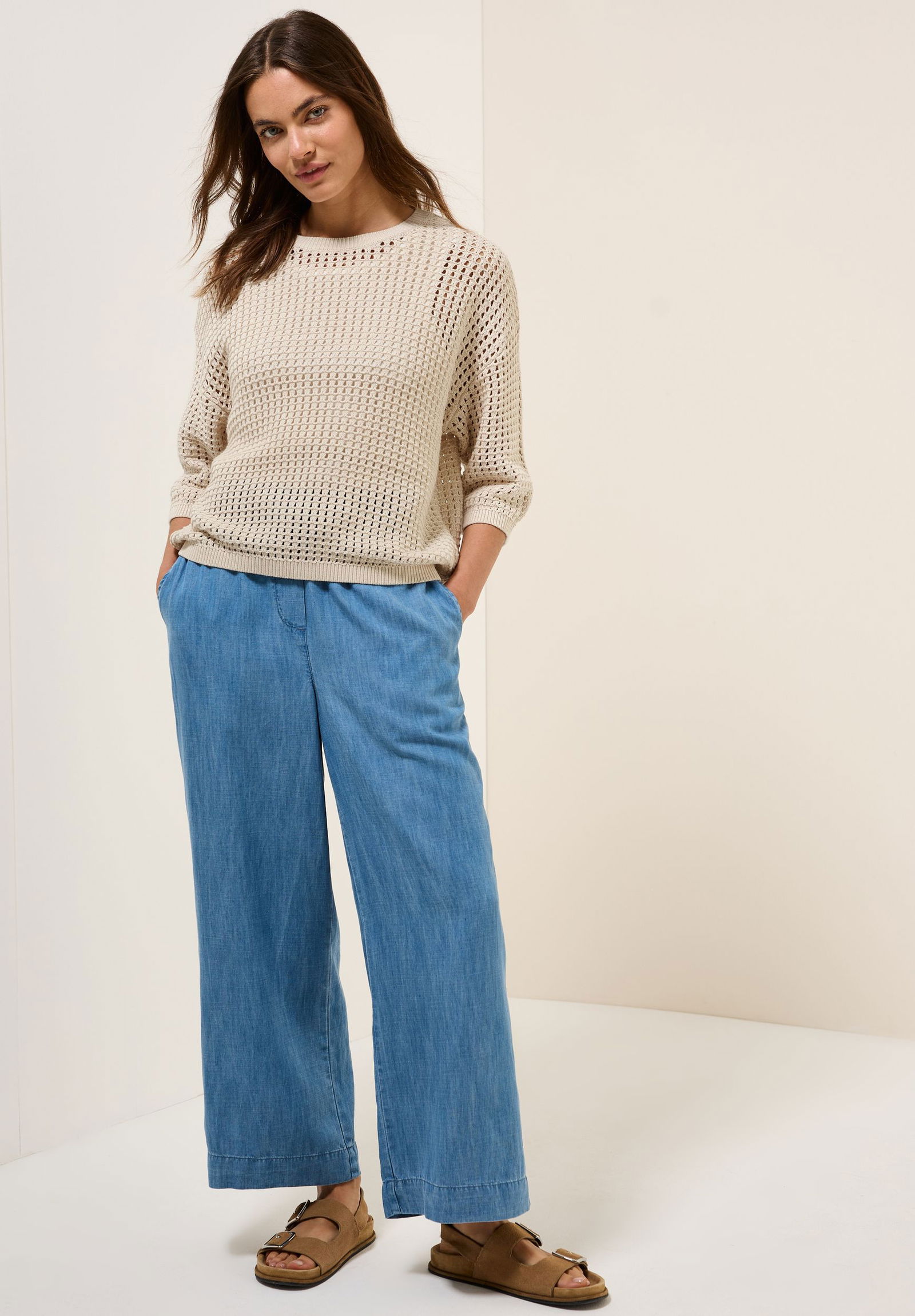  |  Pullover im Häkel-Optik | L | 11231_16521