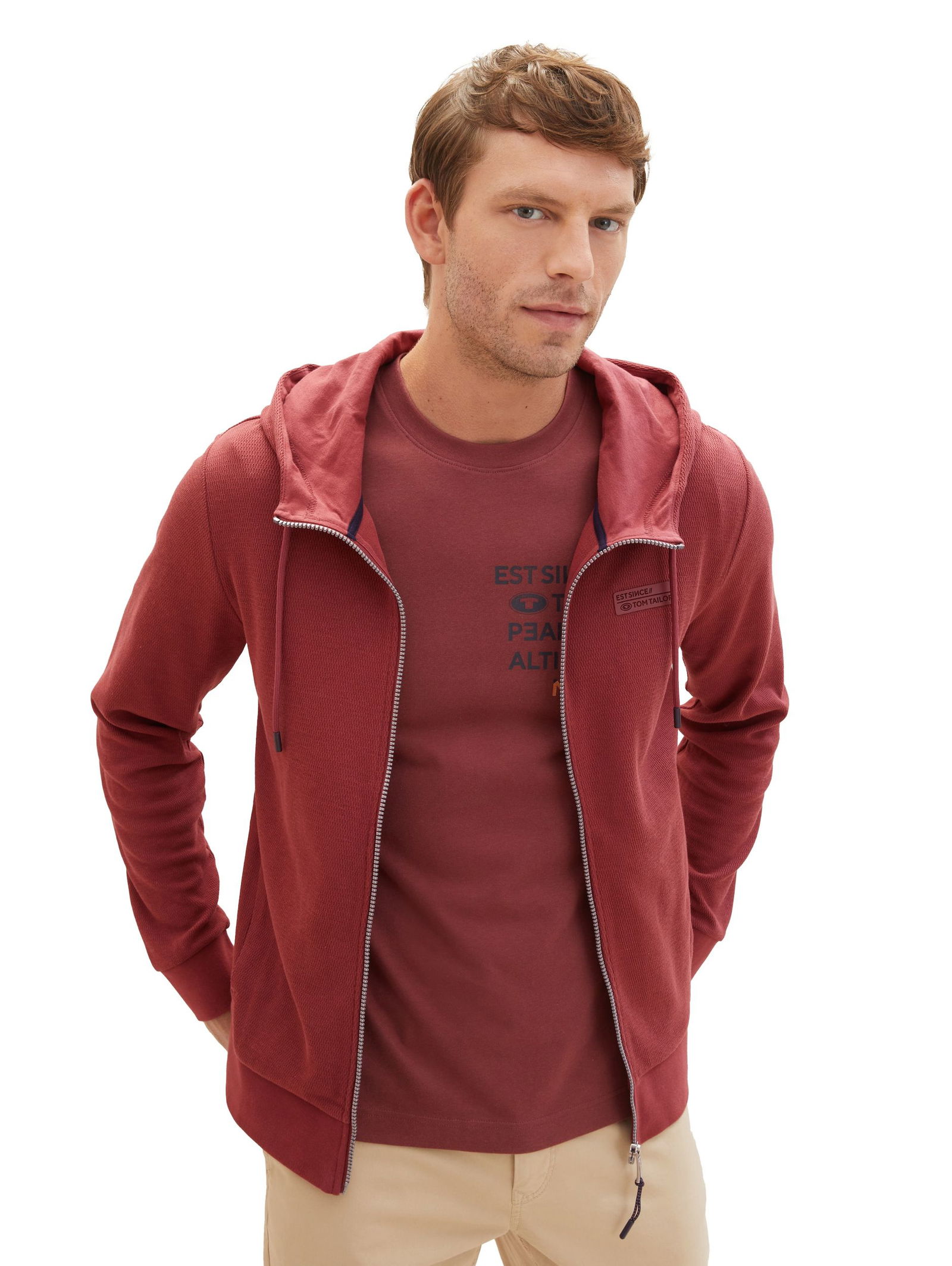 Basic Kapuzenjacke
