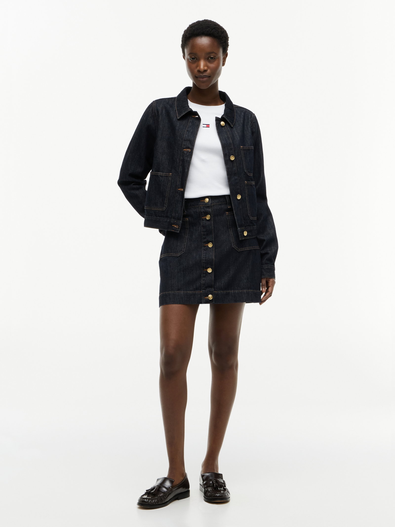 LADY JACKET RINSE, DENIM #5