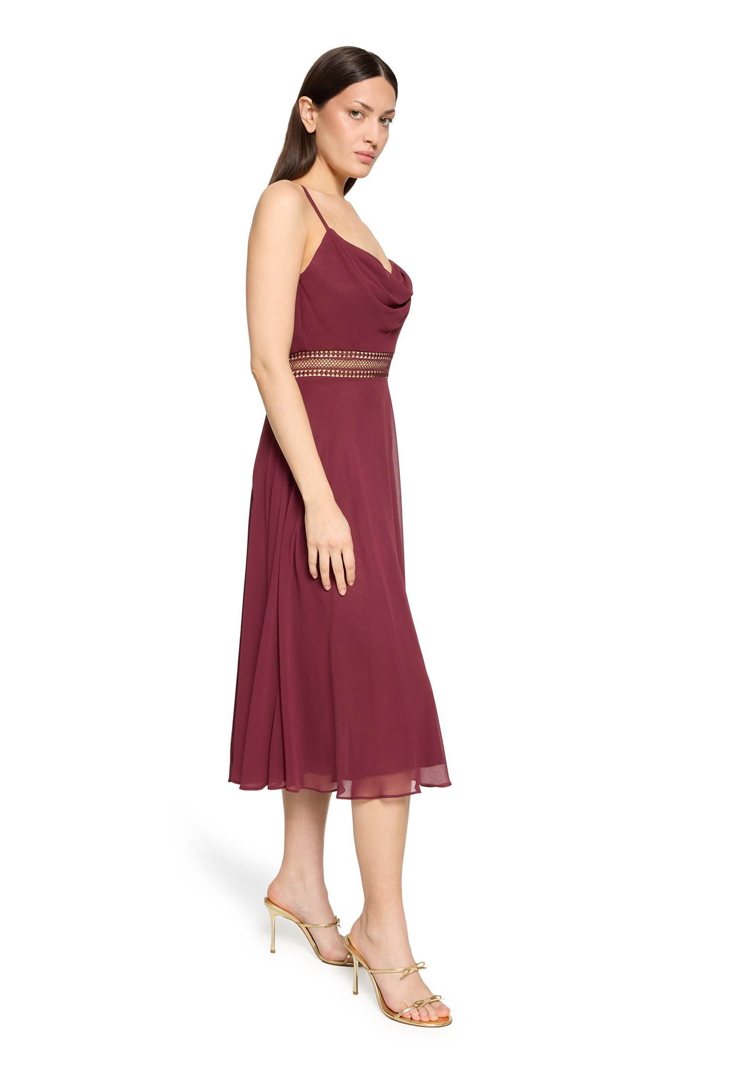 Kleid Kurz ohne Arm, Deep Dahlia #5