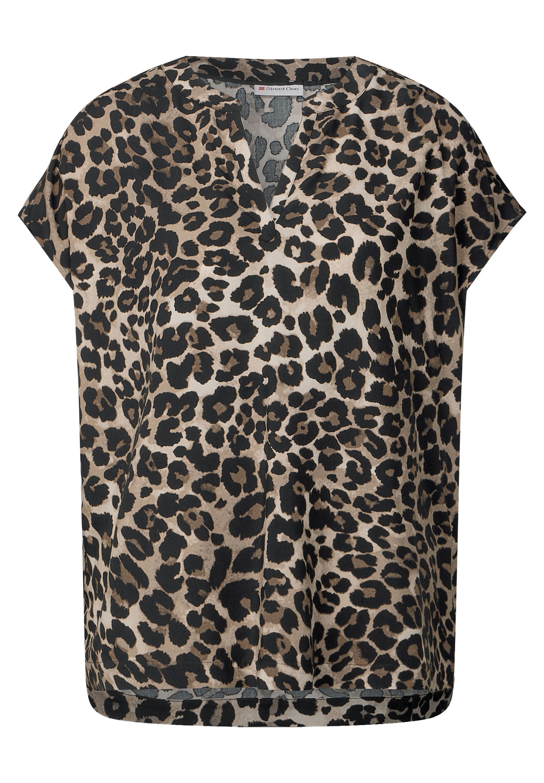 Street One |  Street One Druckbluse  | 42 | black