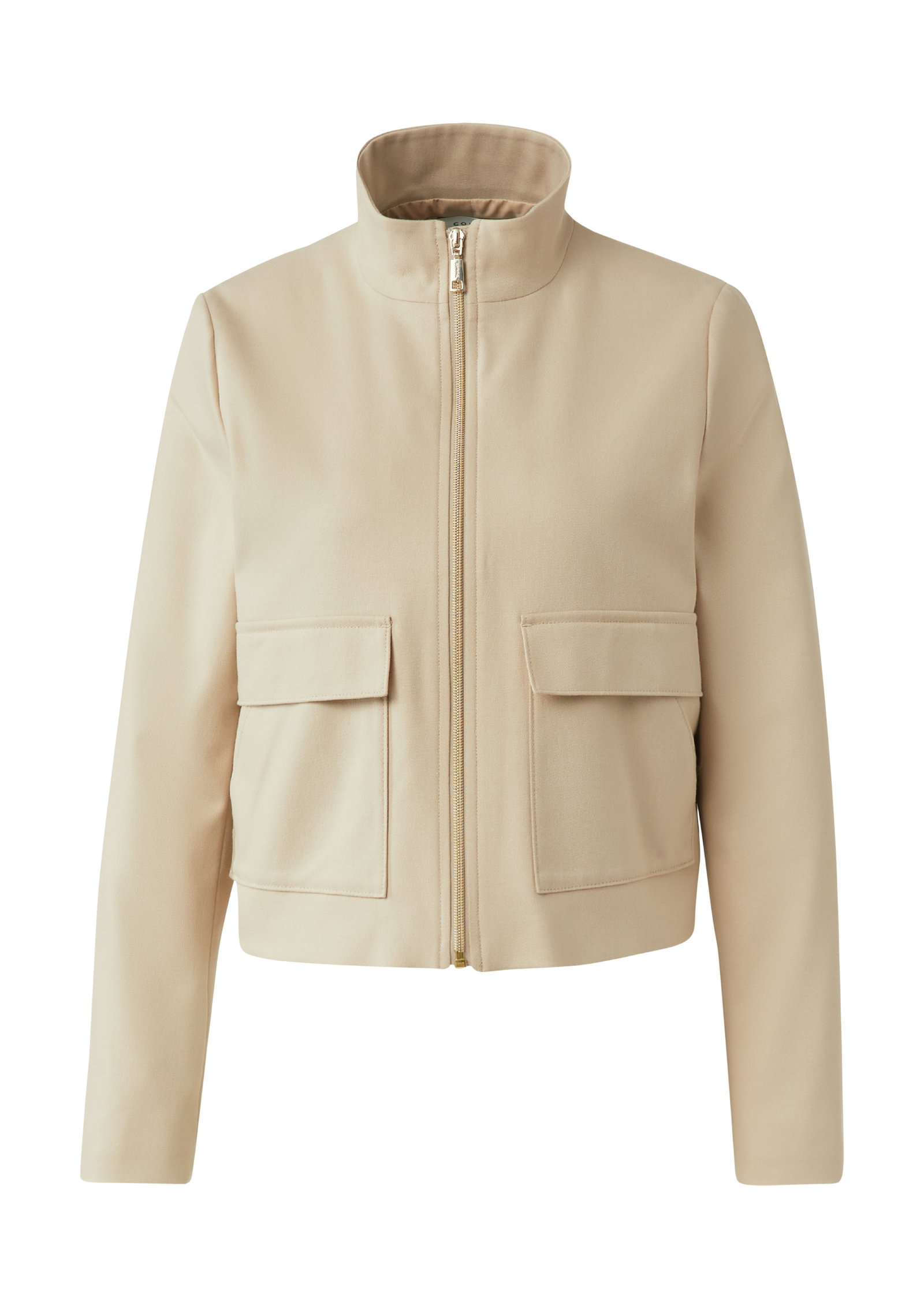 Comma kurze Indoor-Jacke aus hochwertigem Flanell #1