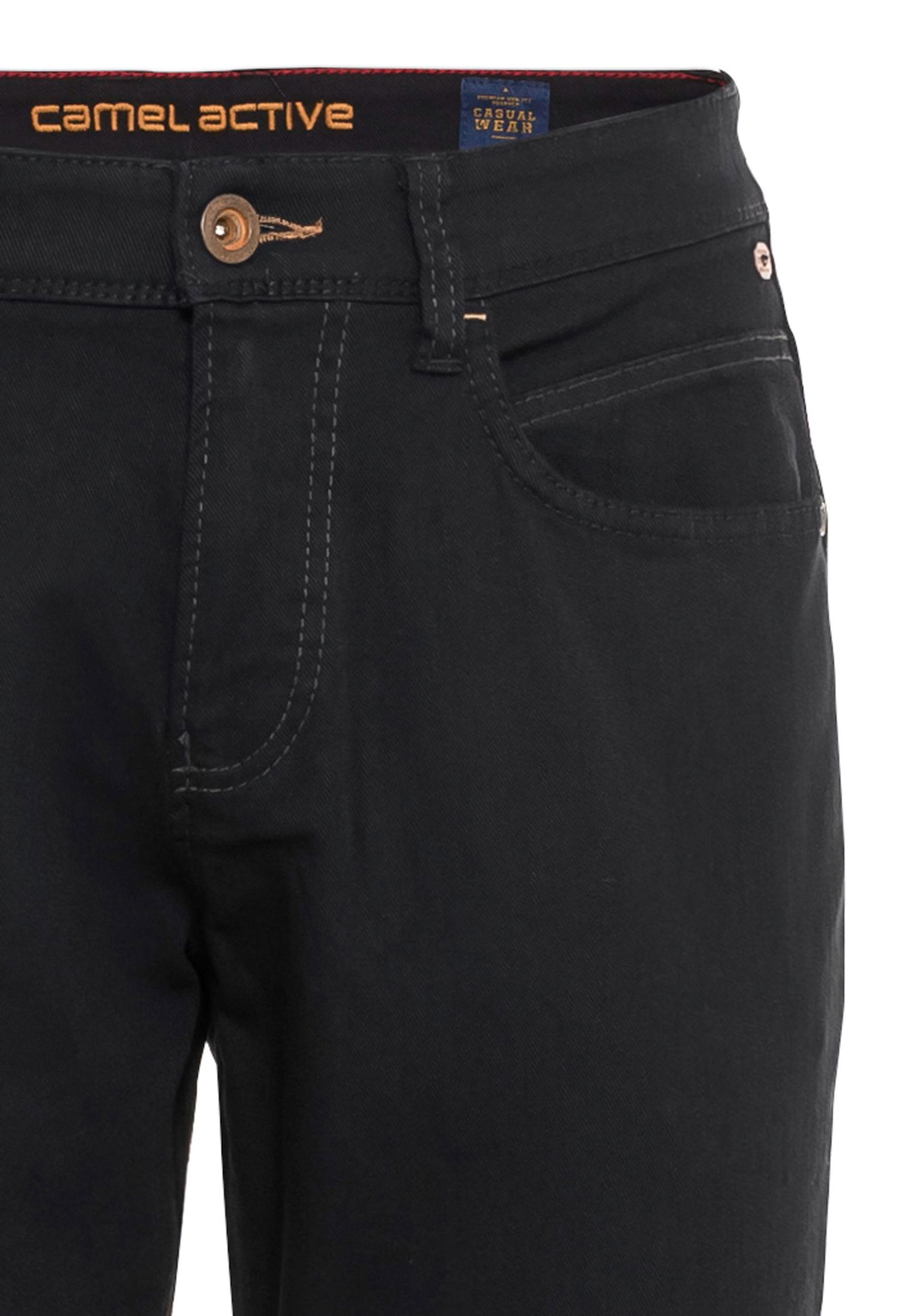 Camel Active Regular Fit 5-Pocket Jeans Forever Black