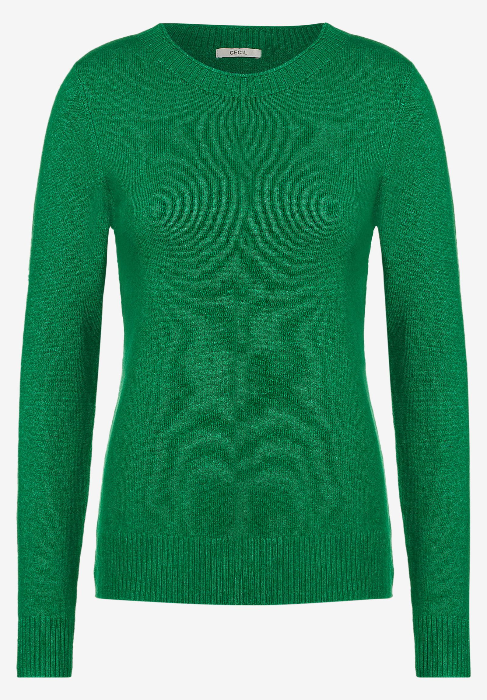 CECIL |  CECIL Pullover  | XXL | bright green melange