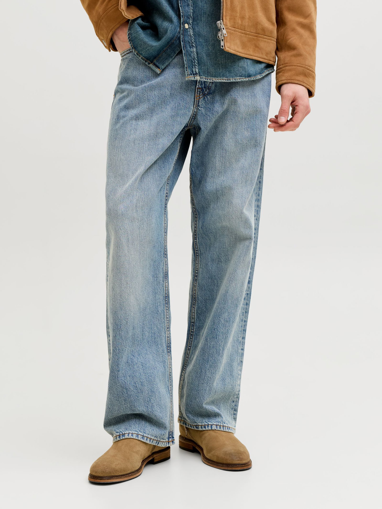 Jack&Jones |  Jack&Jones Straight Leg Jeans  | 36/34 | blue denim