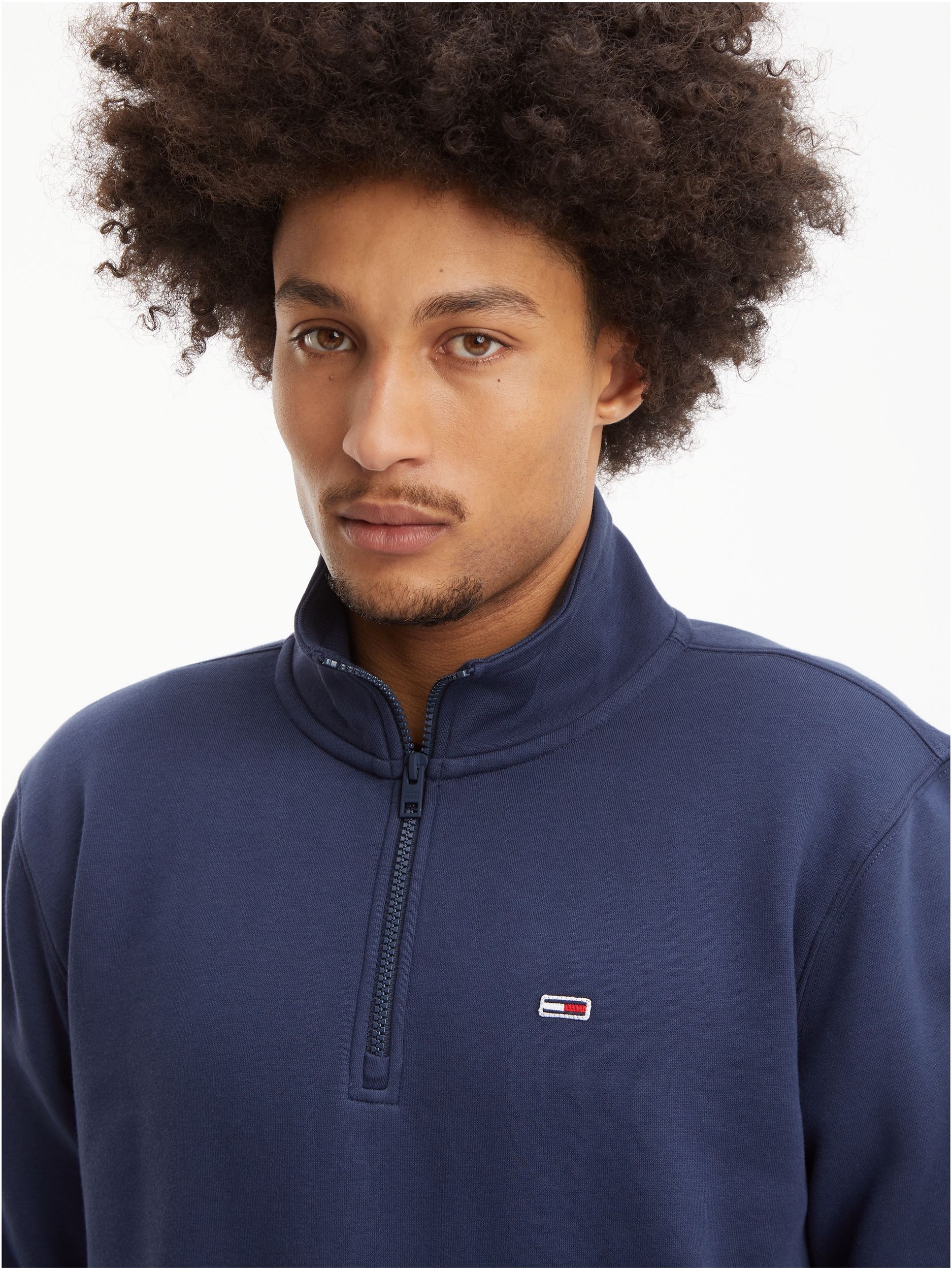 TJM REGULAR FLEECE MOCK NECK