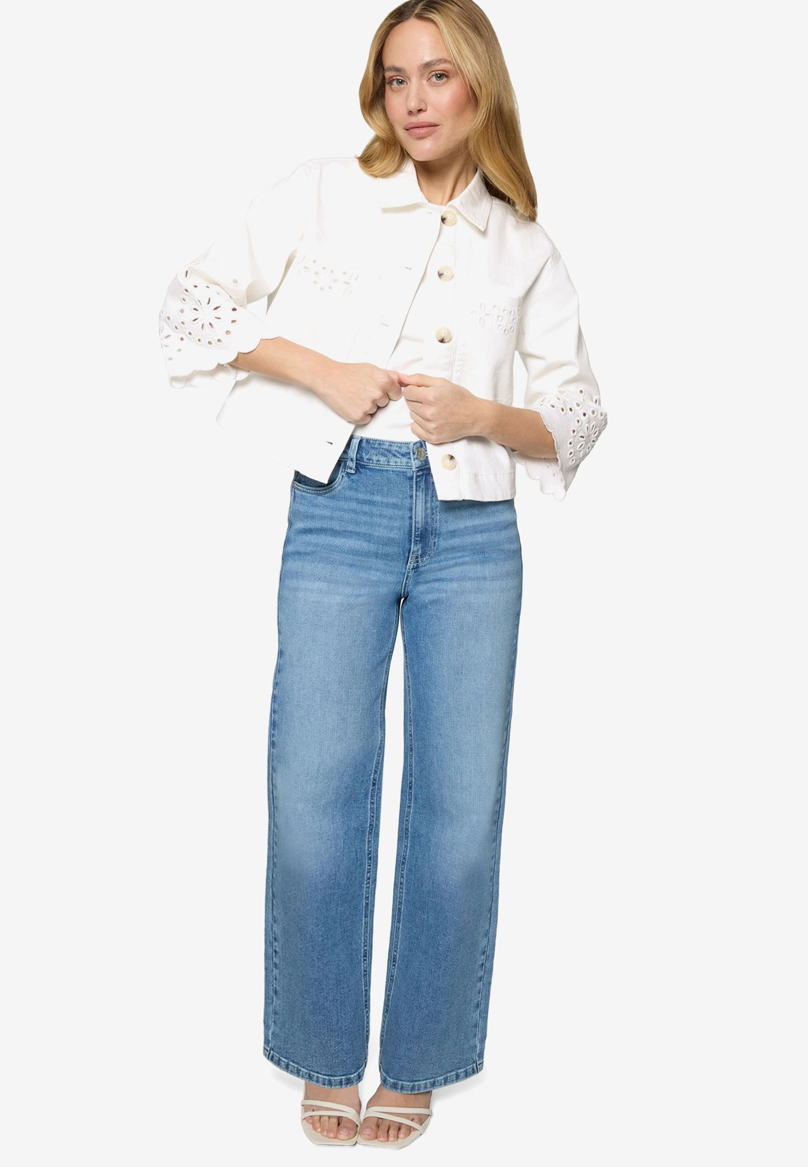 Zero |  Zero Kurzblazer  | 34 | patch creamcream