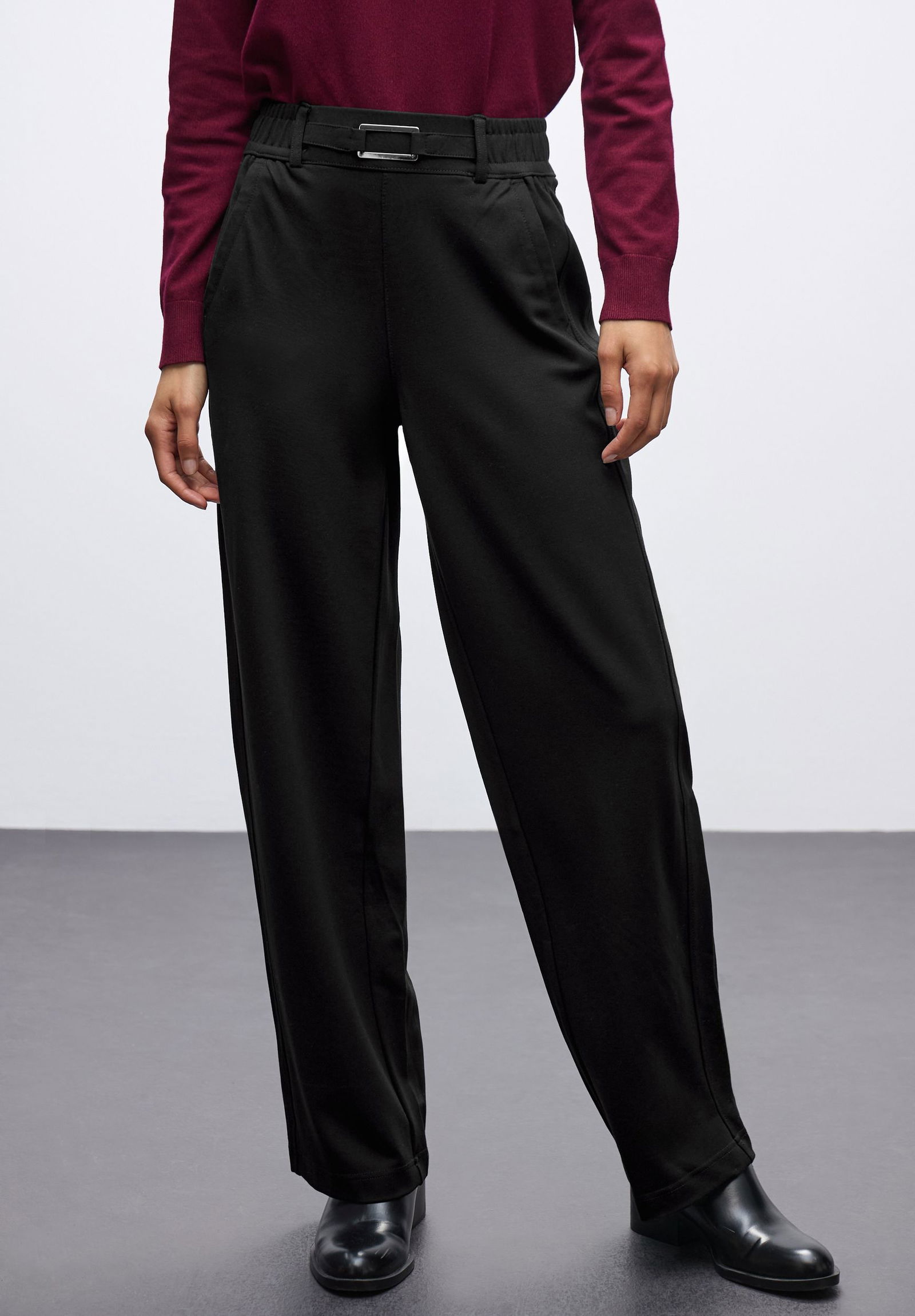 Street One | Street One Schlaghose | 38/30 | black