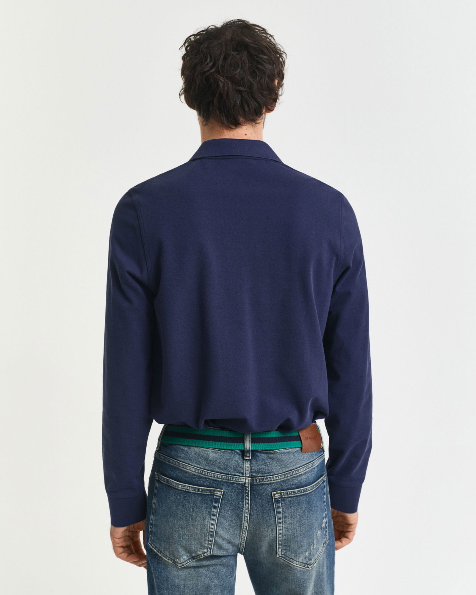 Gant |  Gant Piqué Rugger "Shield" | XXXL | evening blue