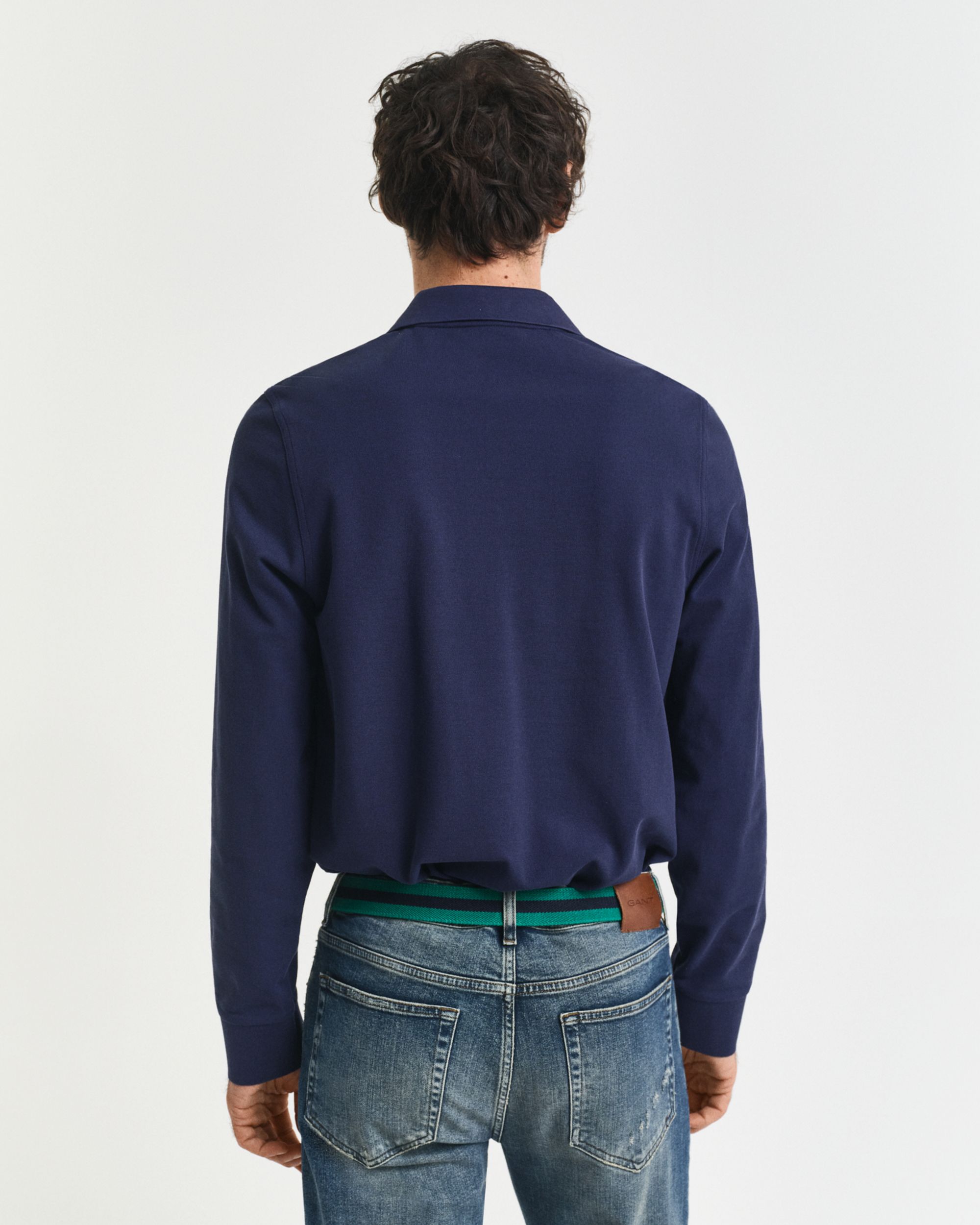 Gant |  Gant Piqué Rugger "Shield" | XXXL | evening blue
