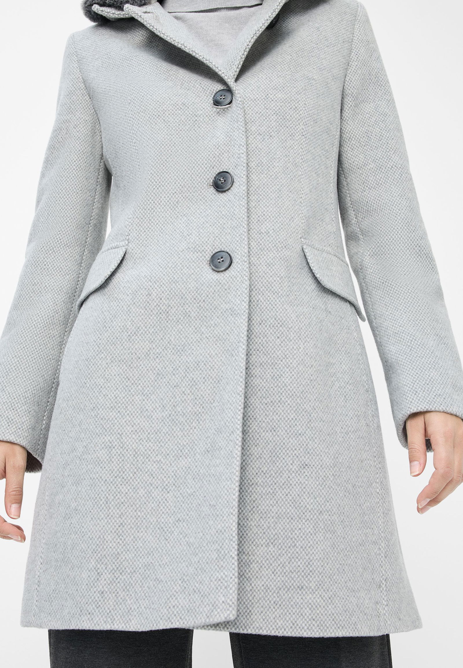 Fuchs & Schmitt |  Fuchs & Schmitt Wollkurzmantel  | 48 | 11507_7020