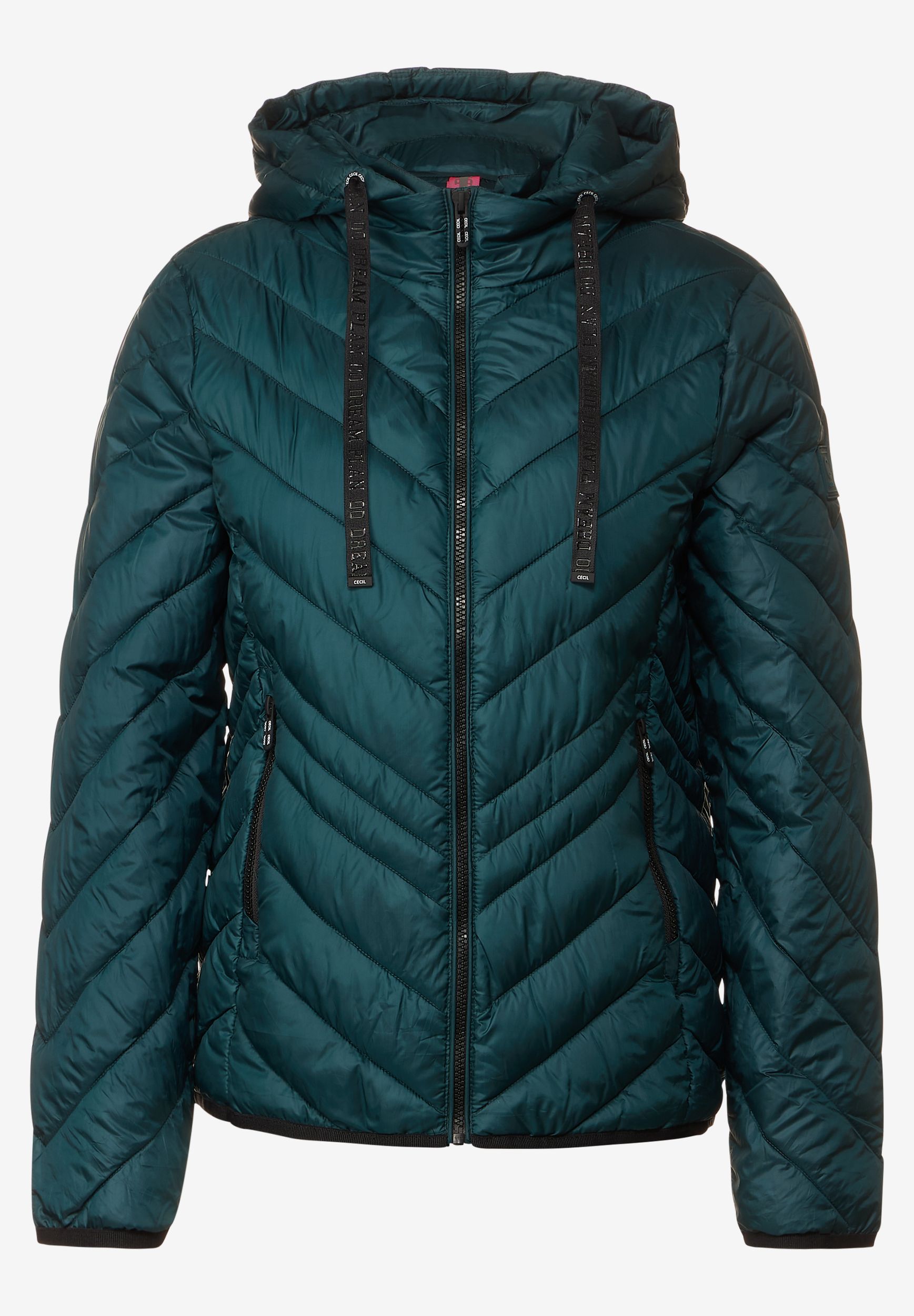CECIL |  CECIL Steppjacke  | XL | night forest green