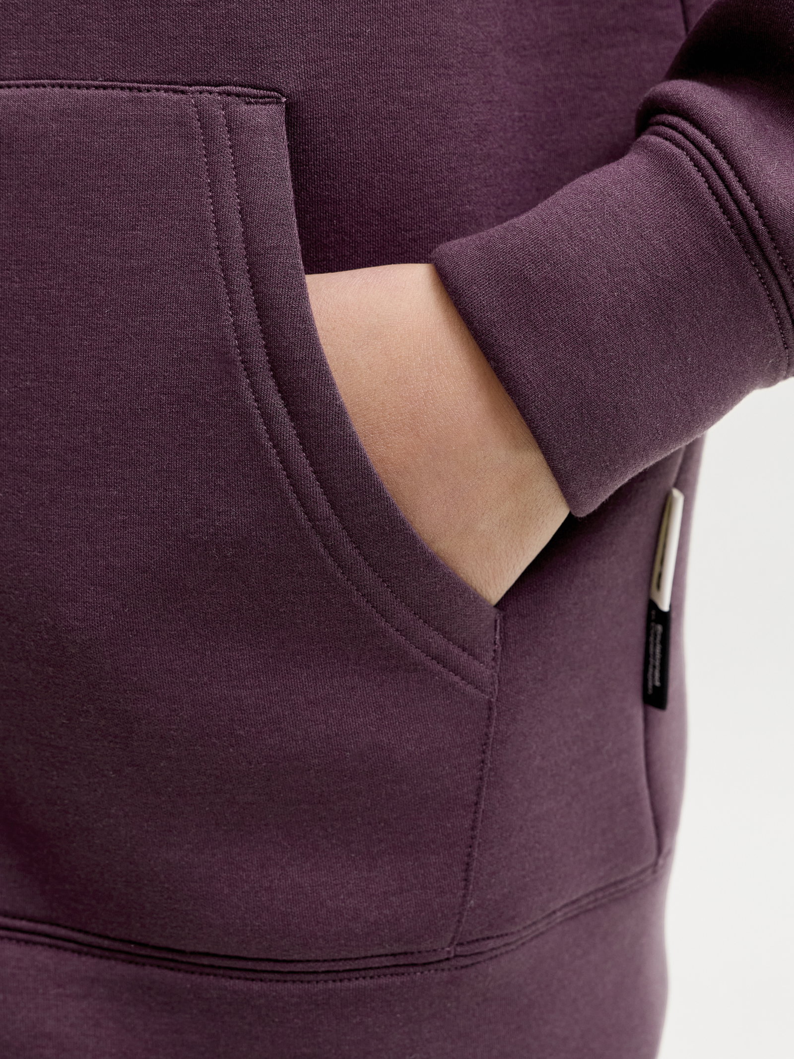 JCOLEGACY SWEAT SCUBA ZIP HOOD NOOS, Fudge #4
