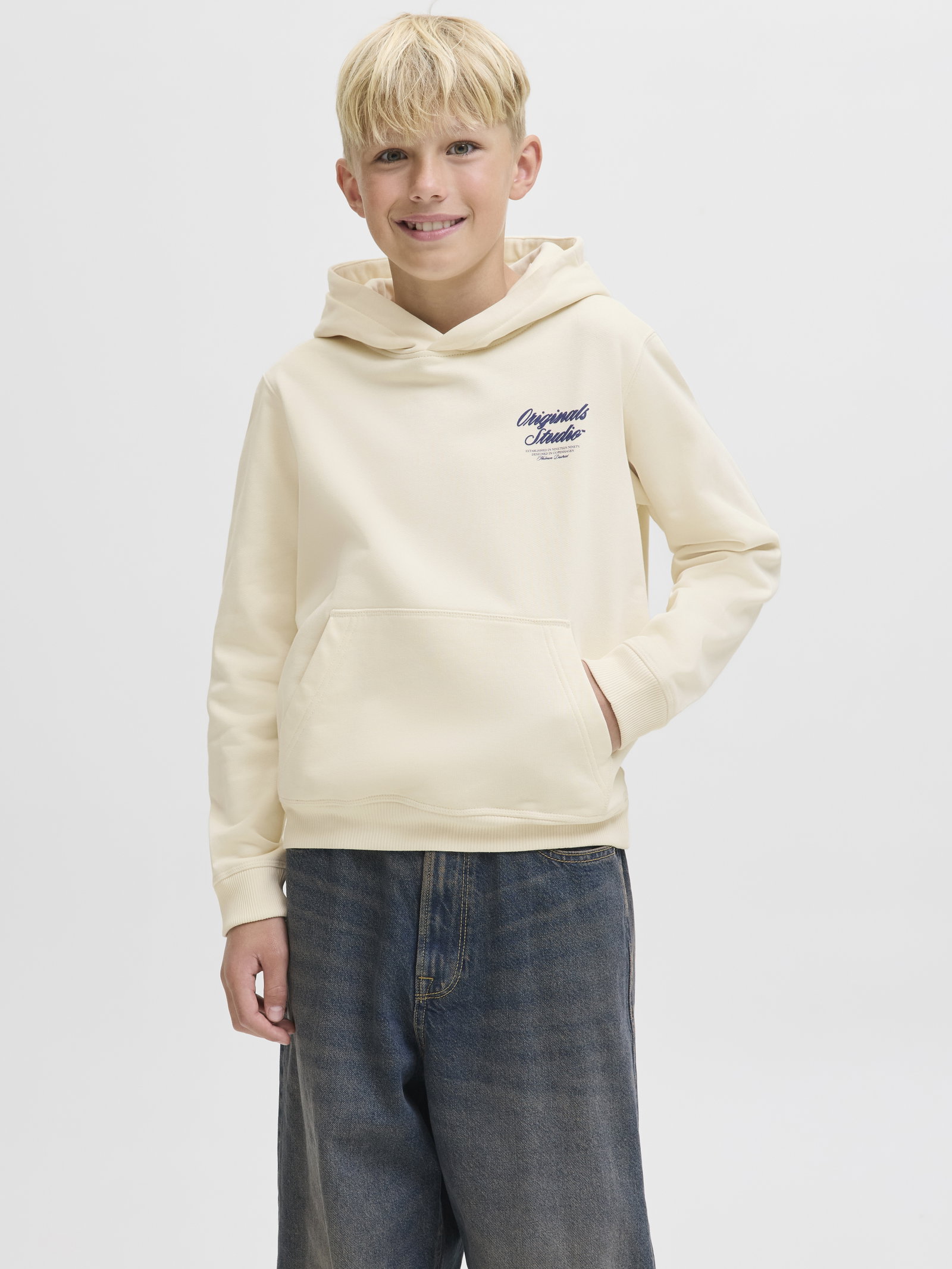 JORNORREBRO TYPO BACK SWEAT HOOD SN JNR #5