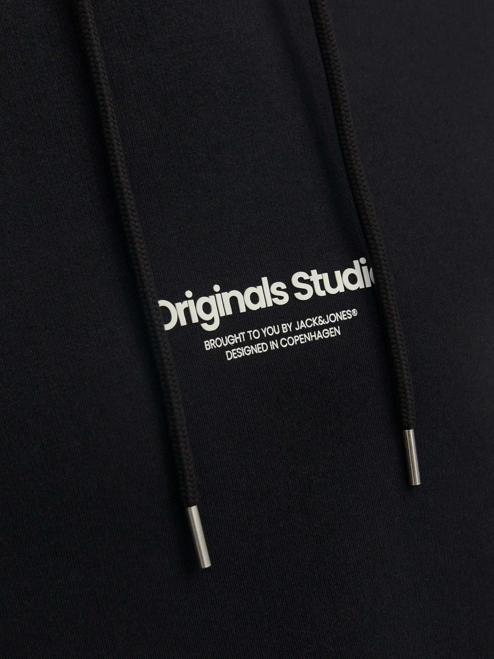 Jack&Jones |  JORVESTERBRO SWEAT HOOD NOOS | L | black