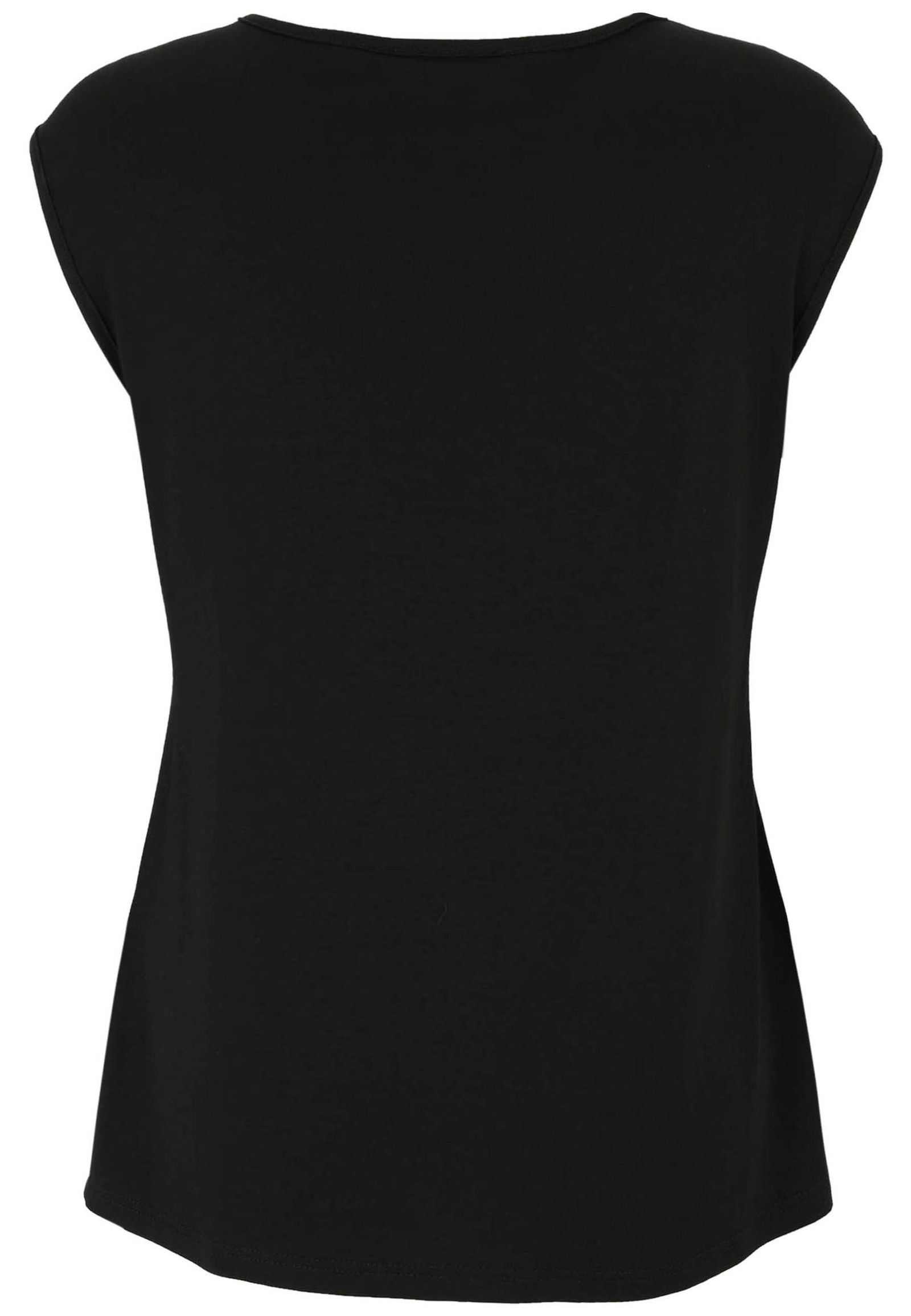 Doris Streich |  Doris Streich Shirt mit Plättchen-Motiv | 52 | schwarz