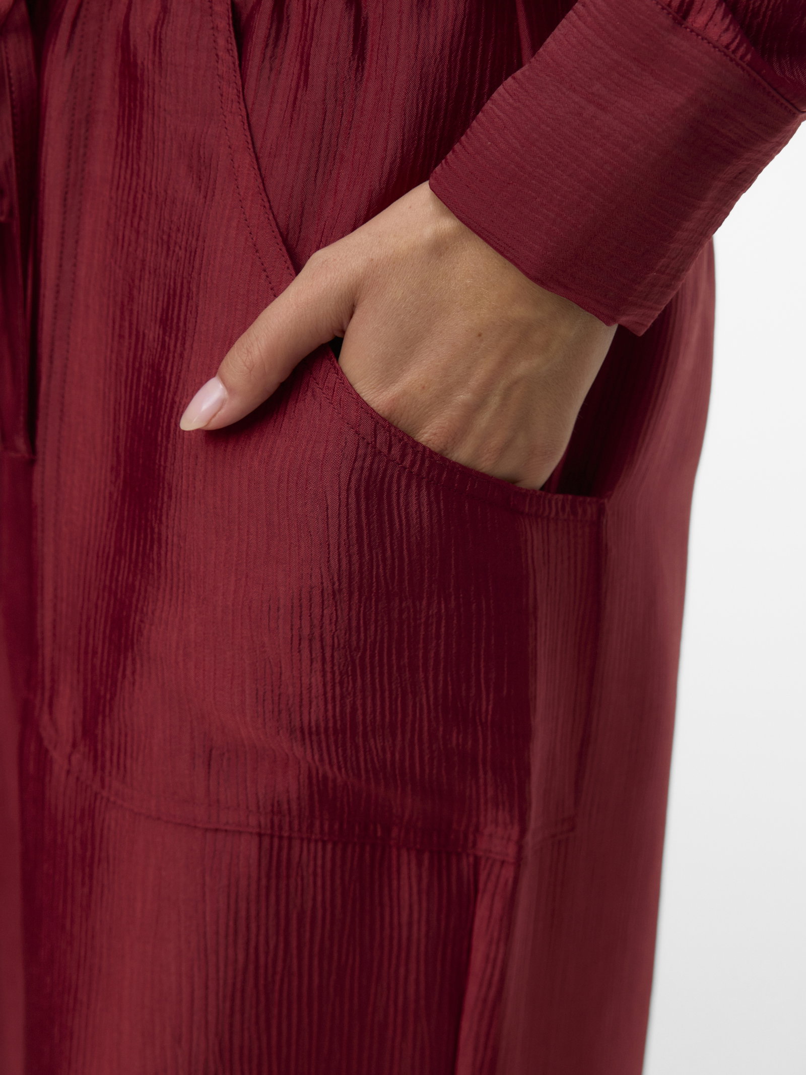 VMTOMA HW STRAIGHT PANTS WVN, Syrah #5