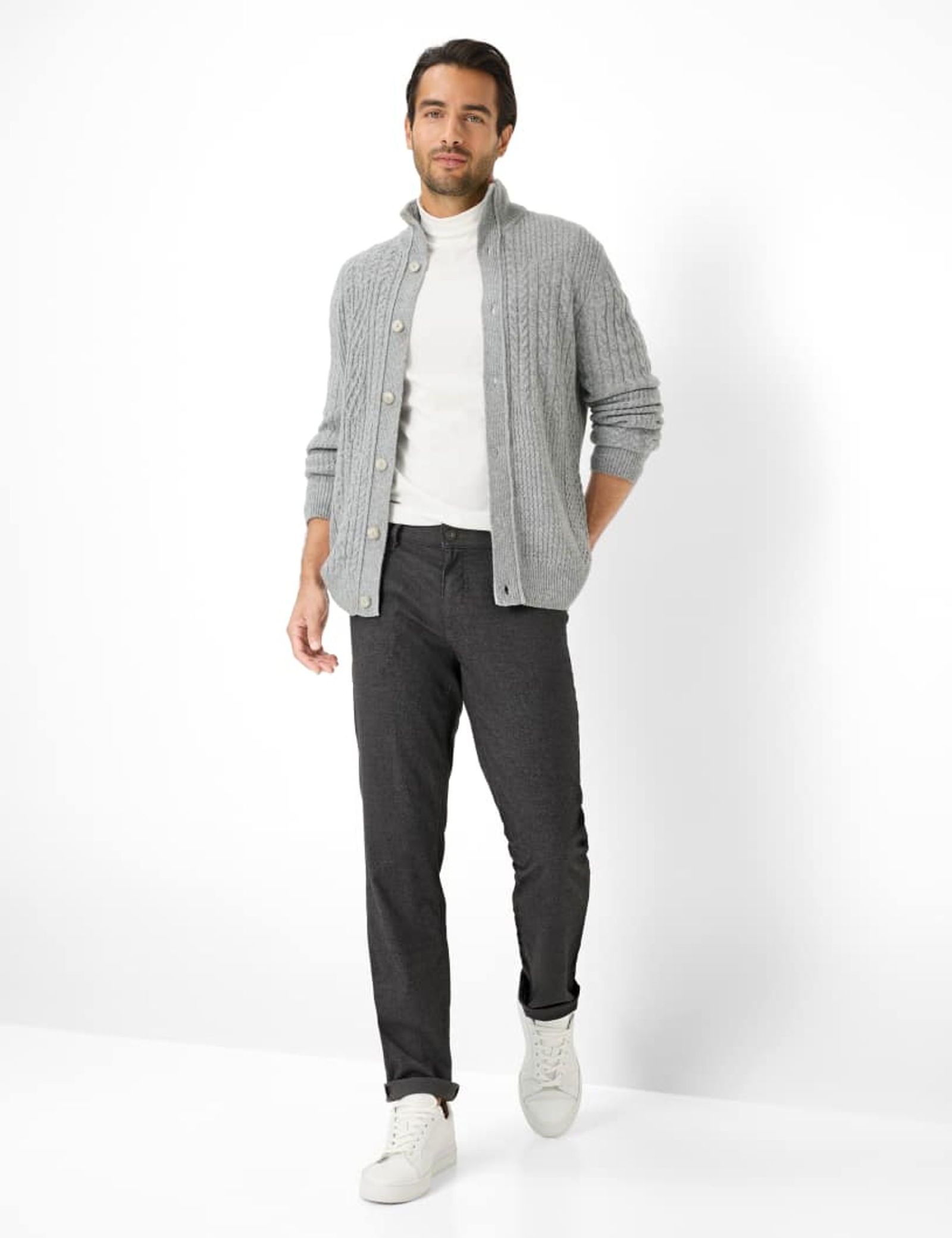 ac0ab2ac7adc48b22460be588bdf3606 Brax |  Brax Five-Pocket-Hose  | 33/32 | shadow