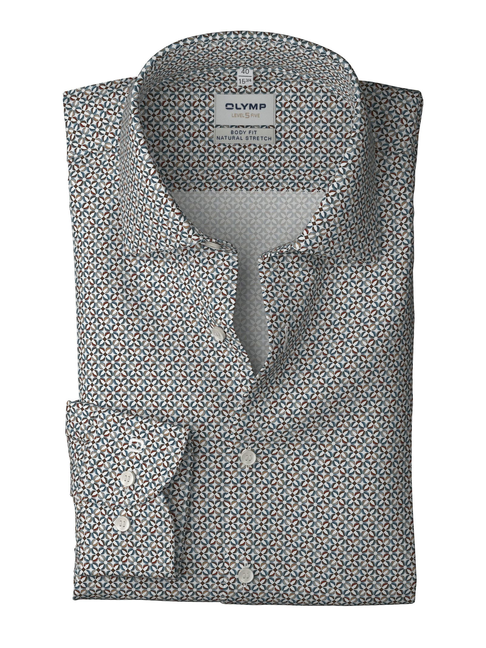 Olymp | Olymp Hemd Modern Fit | 38 | weiß