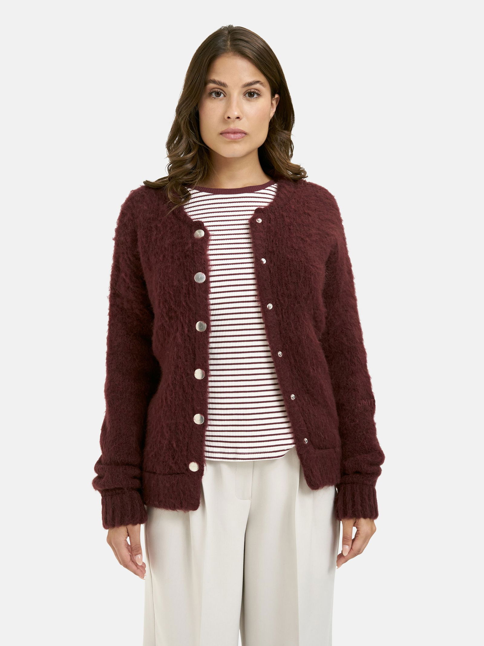 Smith&Soul | Smith&Soul Strickjacke | Cardigan | M | bordeaux