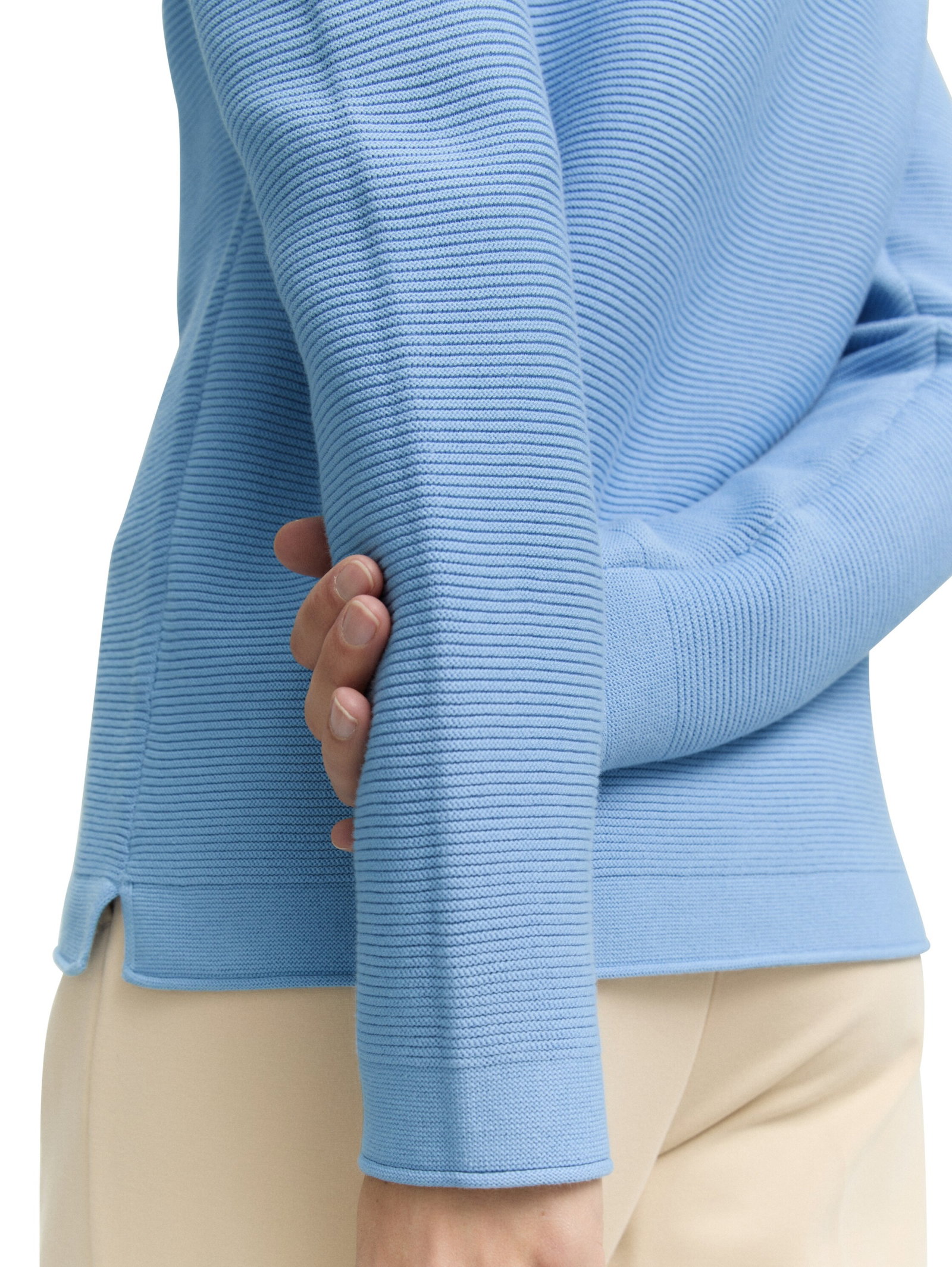 sweater new ottoman, light fjord blue #6