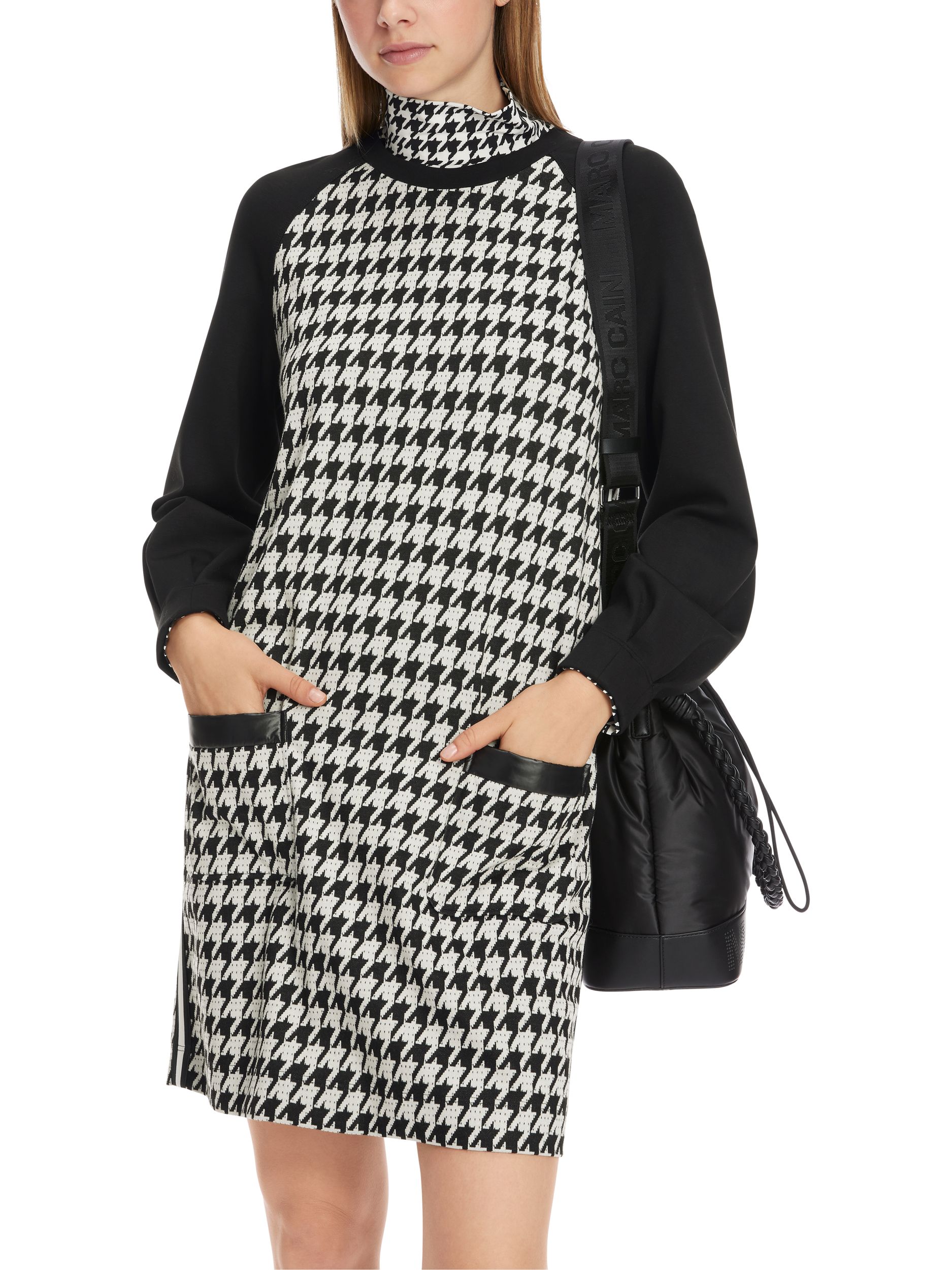 Marc Cain Sports |  Marc Cain Sports Freizeitkleid  | 44 | black and white