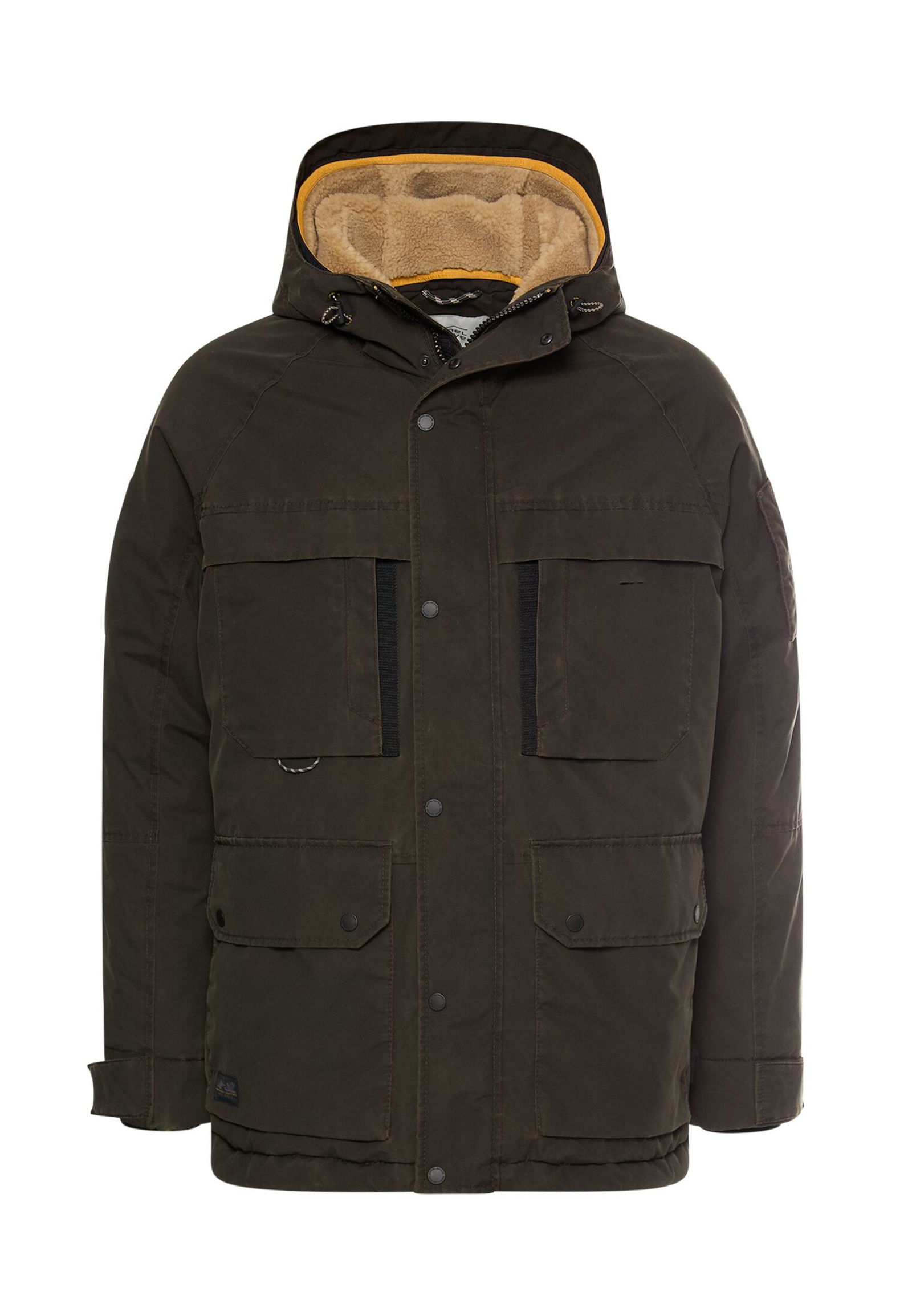  | Jacke aus reinem Polyester | 54 | dark choclate