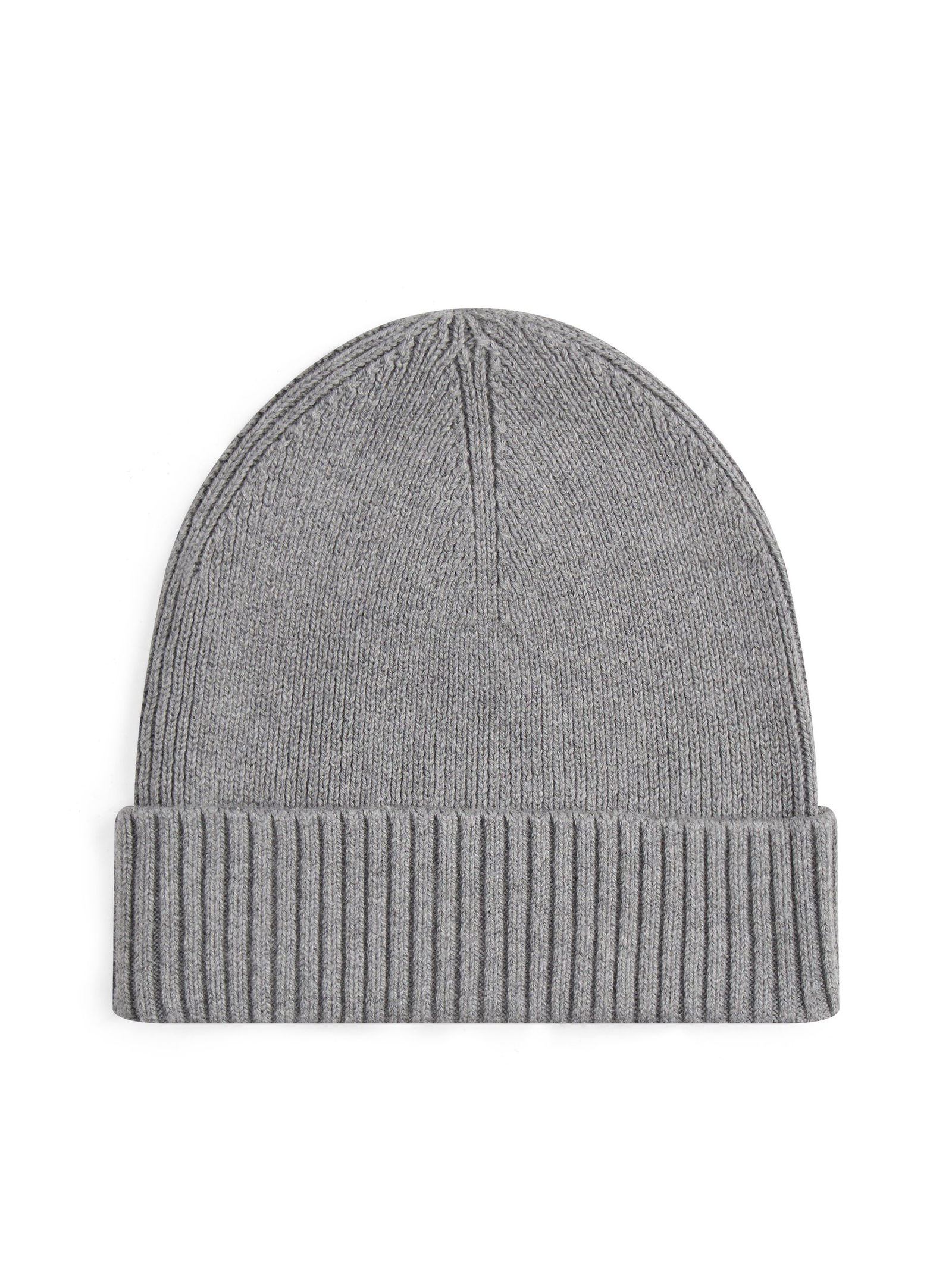Tommy Hilfiger | Tommy Hilfiger Flag Cotton Beanie | OS | light grey htr
