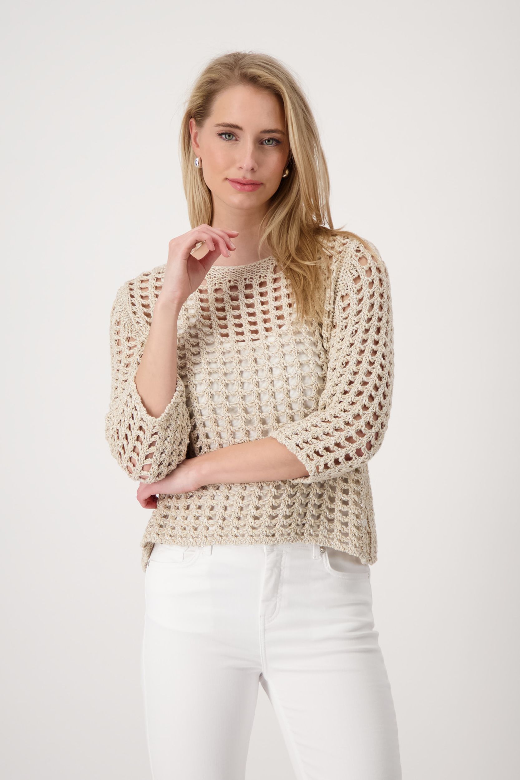 Monari |  Monari Pullover  | 46 | camel
