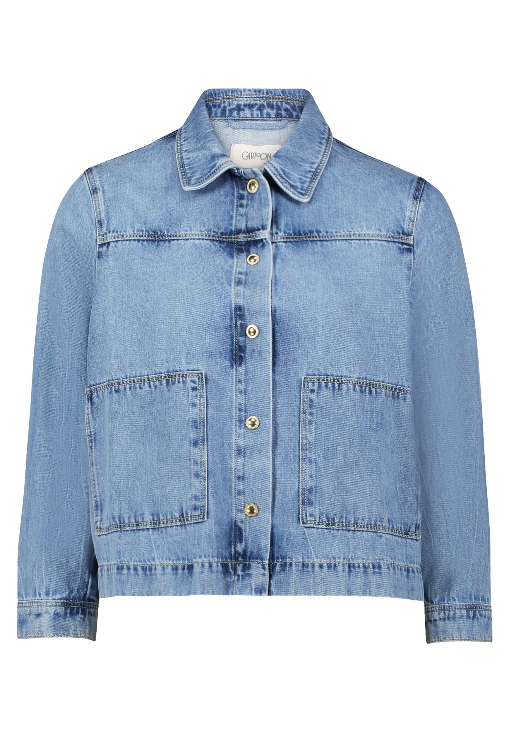 Cartoon |  Cartoon Jeansjacke | 42 | light blue denim