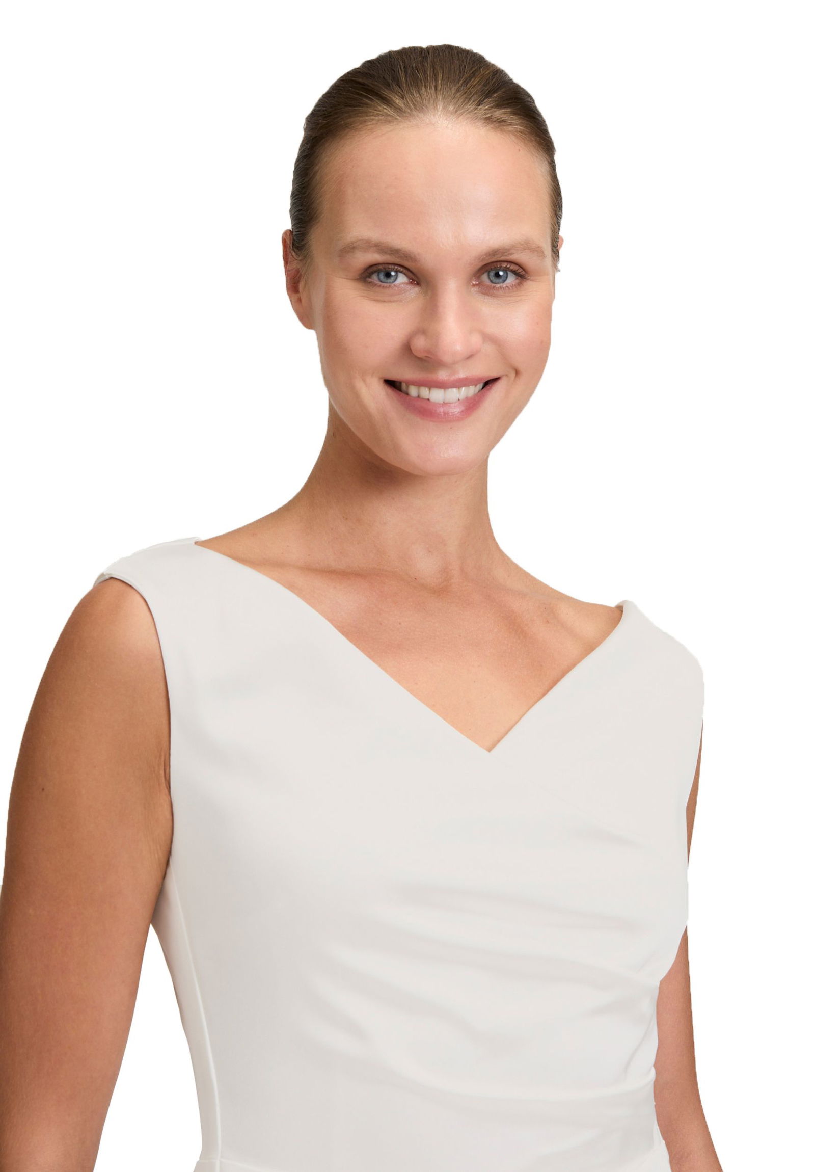 Vera Mont | Vera Mont Kurzes Kleid | 36 | rohweiß