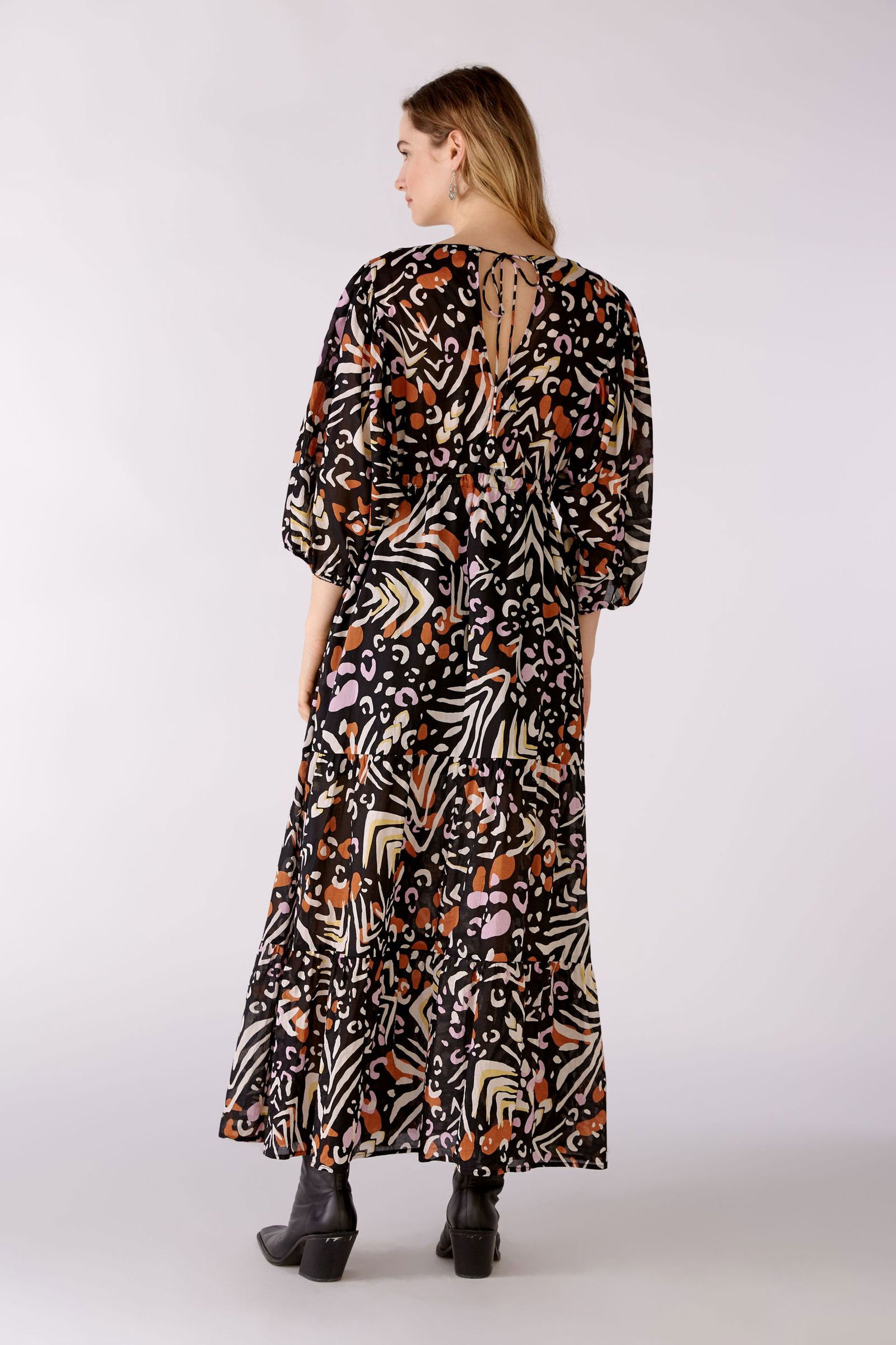 Maxikleid im angesagtem Druck