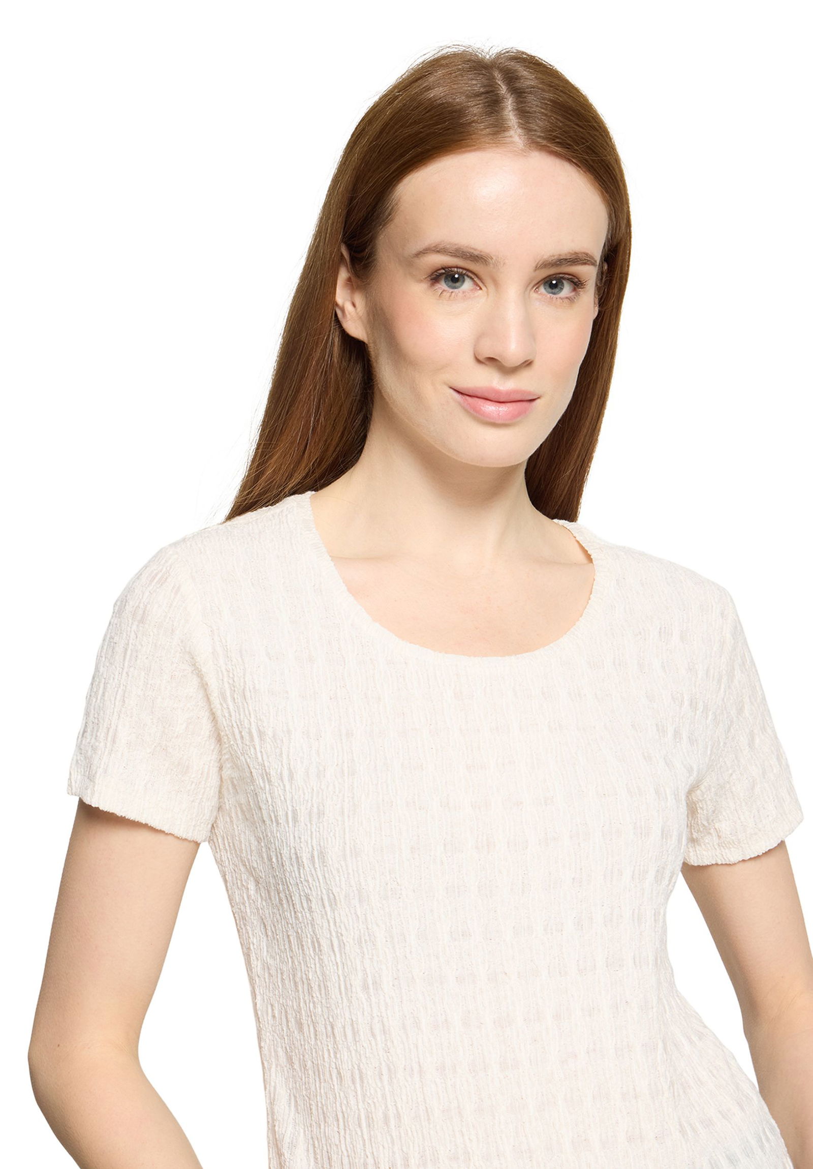 Cartoon |  Rundhals-Shirt | 36 | eggnog