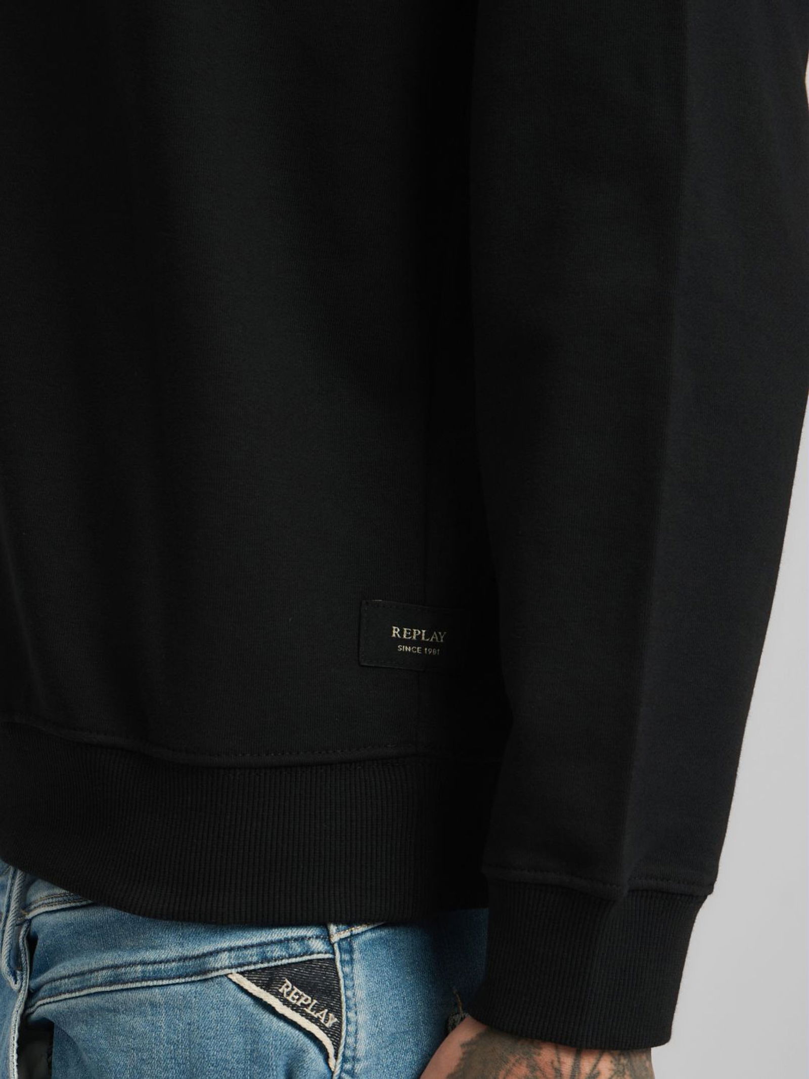 Replay |  Replay Sweatshirt | M | black