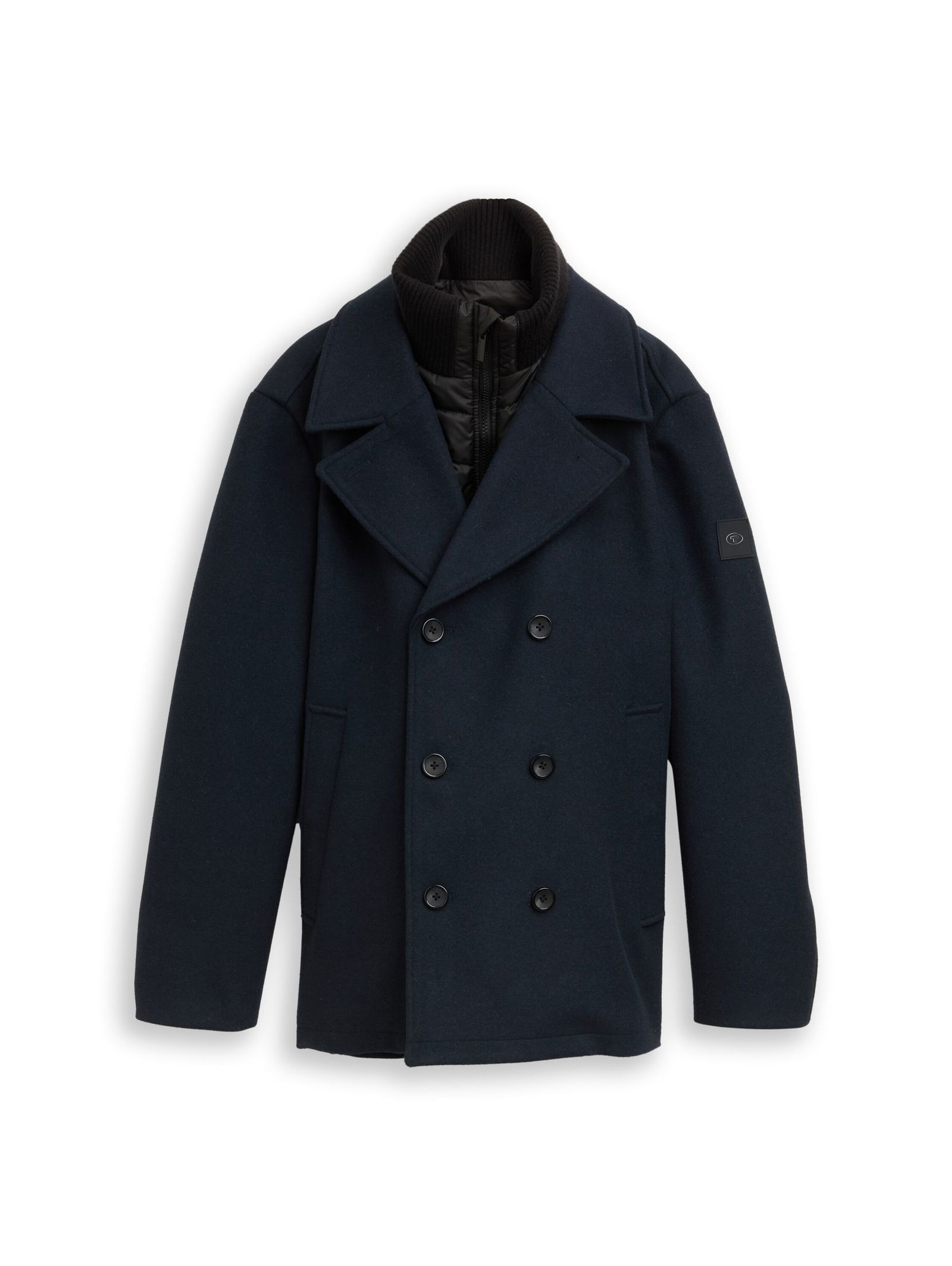 Tom Tailor | Tom Tailor Wollmantel | XL | sky captain blue