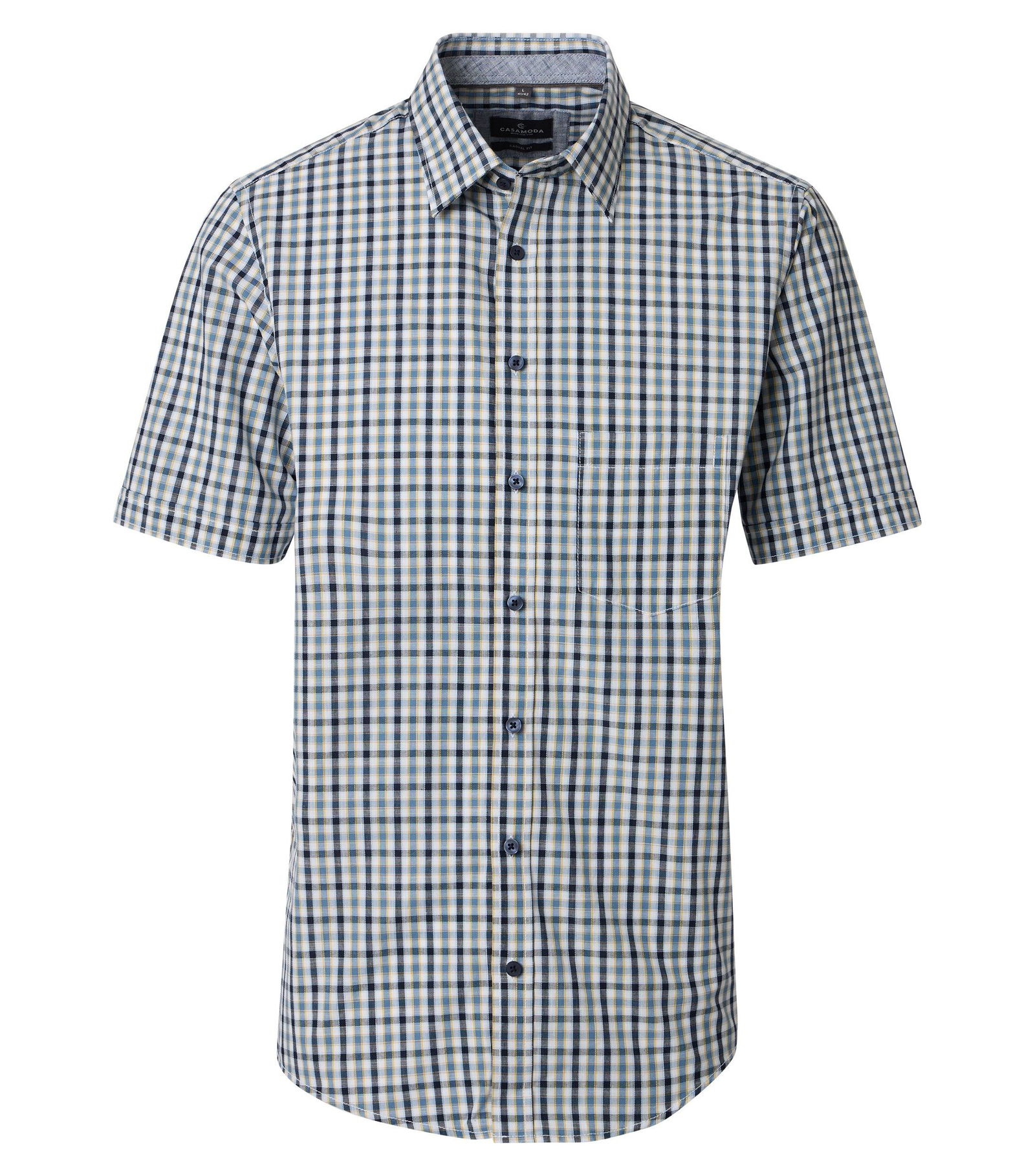 Casa Moda |  Casa Moda Hemd Regular Fit  | 3XL | blau