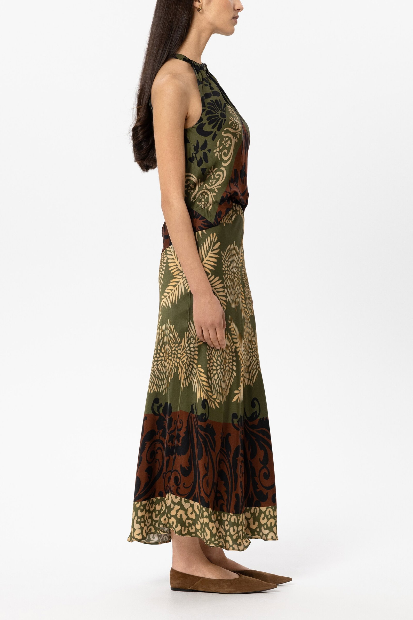Bluse, the autumn leaf print #3