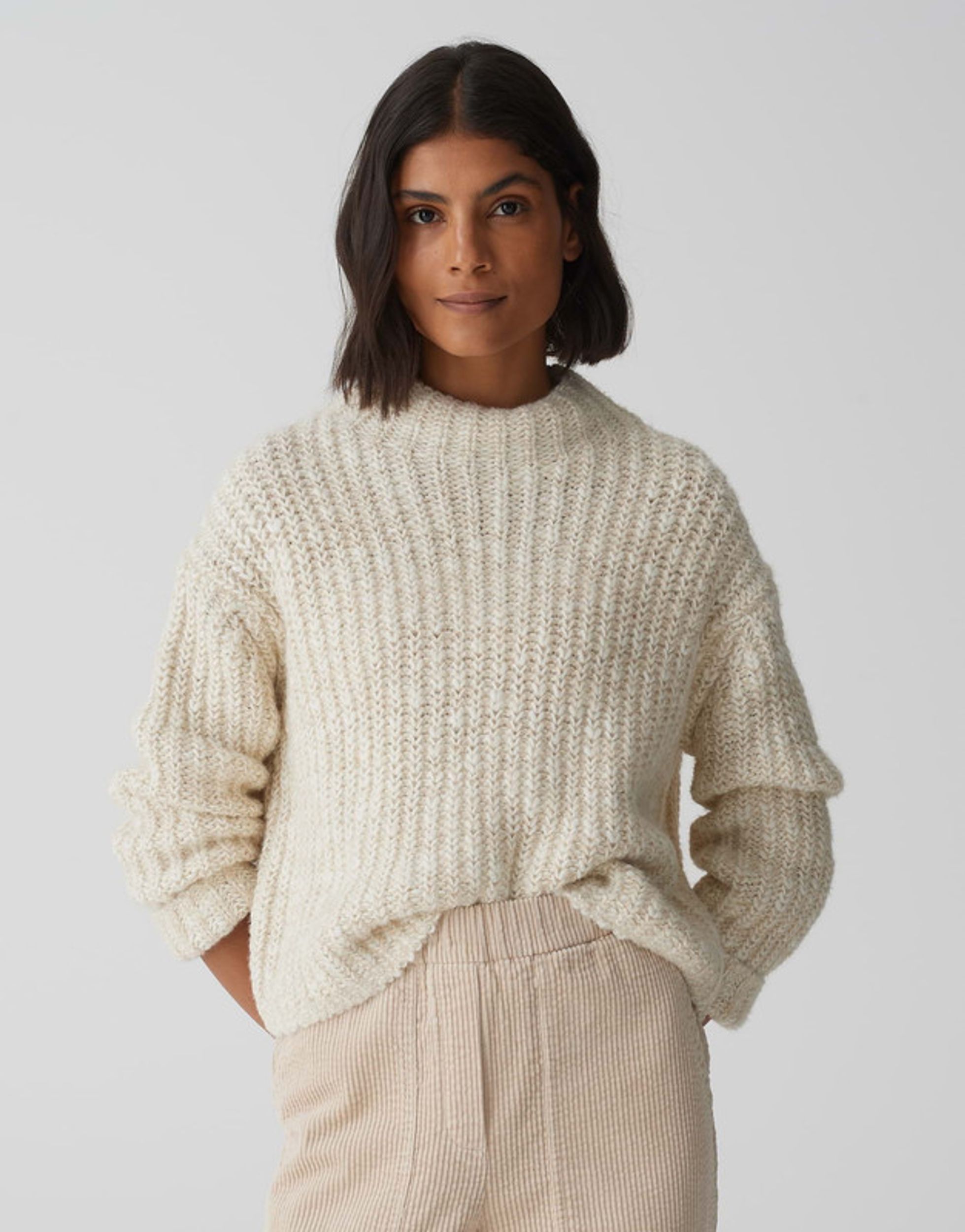 Opus |  Opus Pullover "Perke" | 40 | macadamia