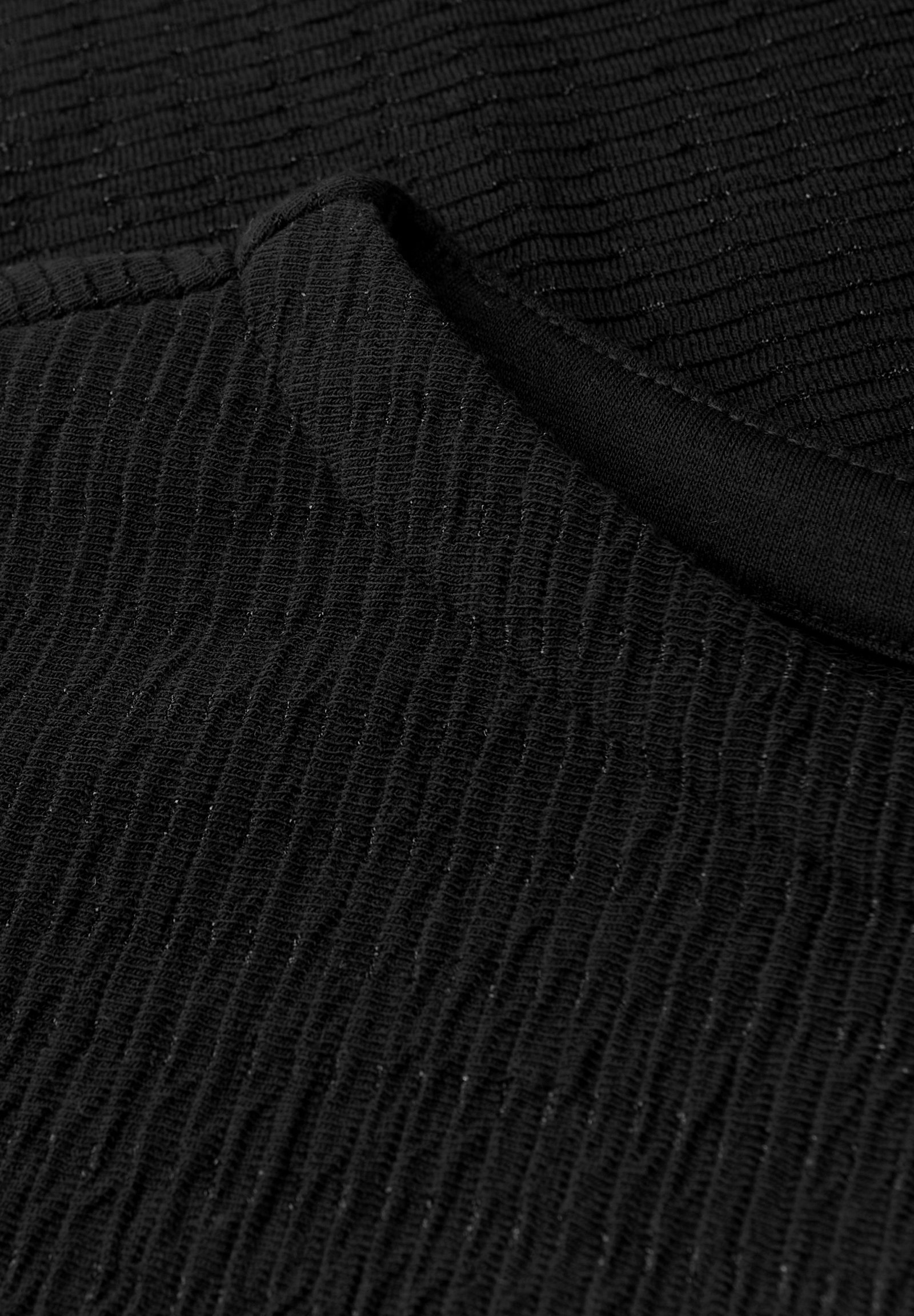 EOS_Structured shirt w. lurex, Black #2
