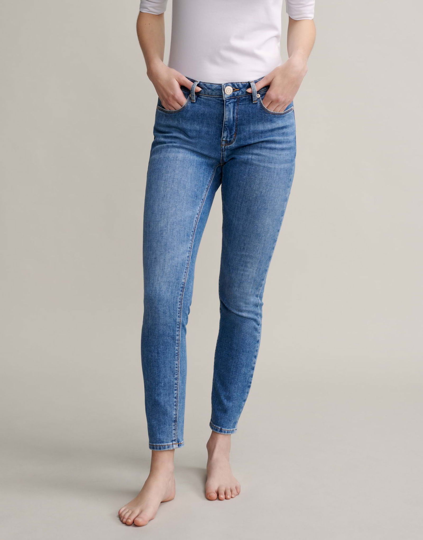 Opus |  Opus Slim Jeans  | clean blue