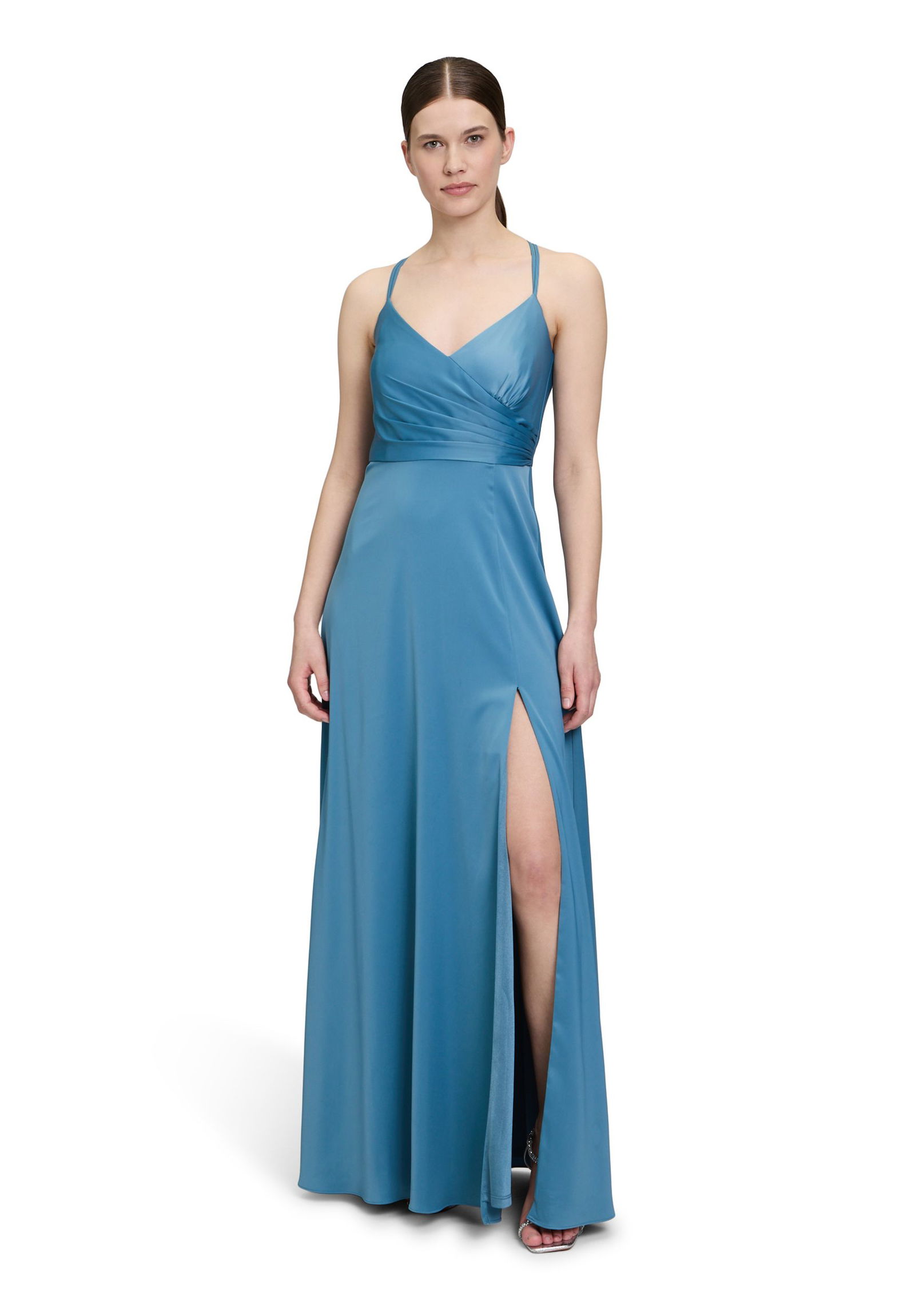 30cbc6bc303432d011df53b5a85eba39 VM by Vera Mont |  VM by Vera Mont Langes Kleid  | 38 | shiny bluestone