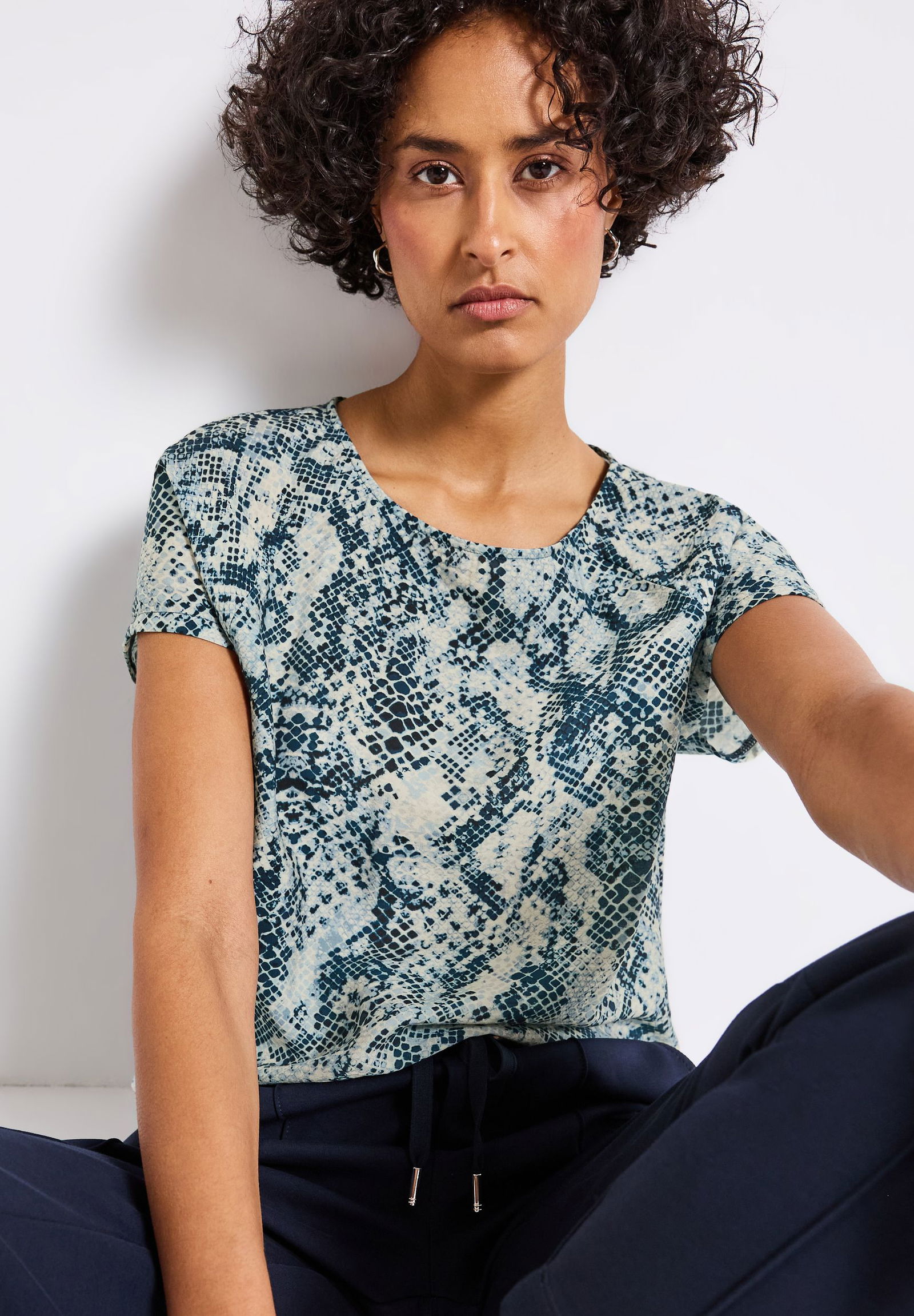 Street One |  Street One Druckbluse  | 40 | 4565_37020