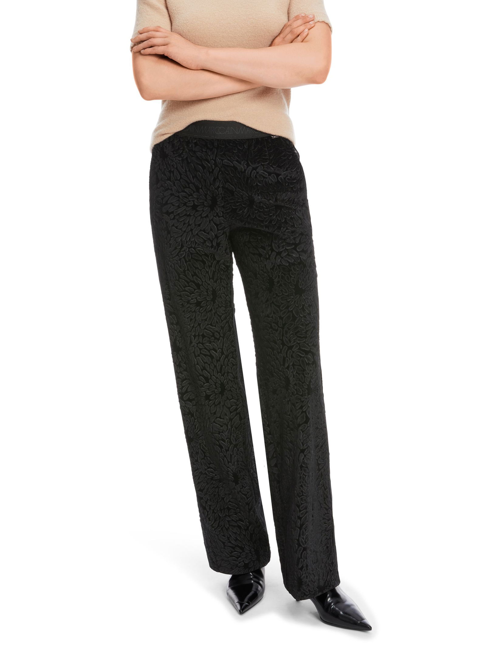 80c12f1586ee9e14012e12ff3cf4583c Marc Cain Pants | Marc Cain Pants Schmale Hose | 36 | black