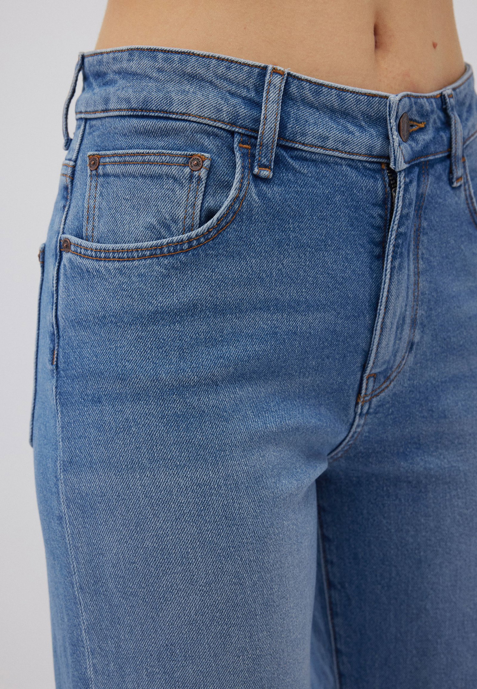 Mavi |  Mavi Straight Leg Jeans "Malibu" | 31/30 | mid indigo brushed 90s