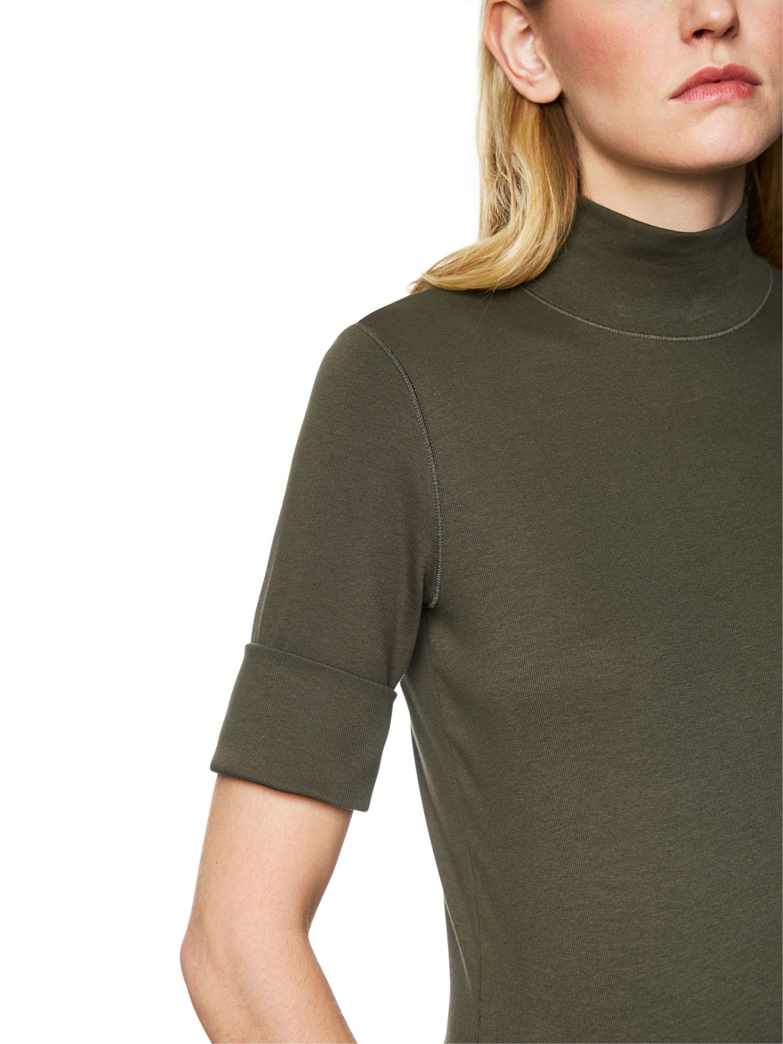 Marc Cain Sports | Basic-Shirt aus Baumwollstretch | 46