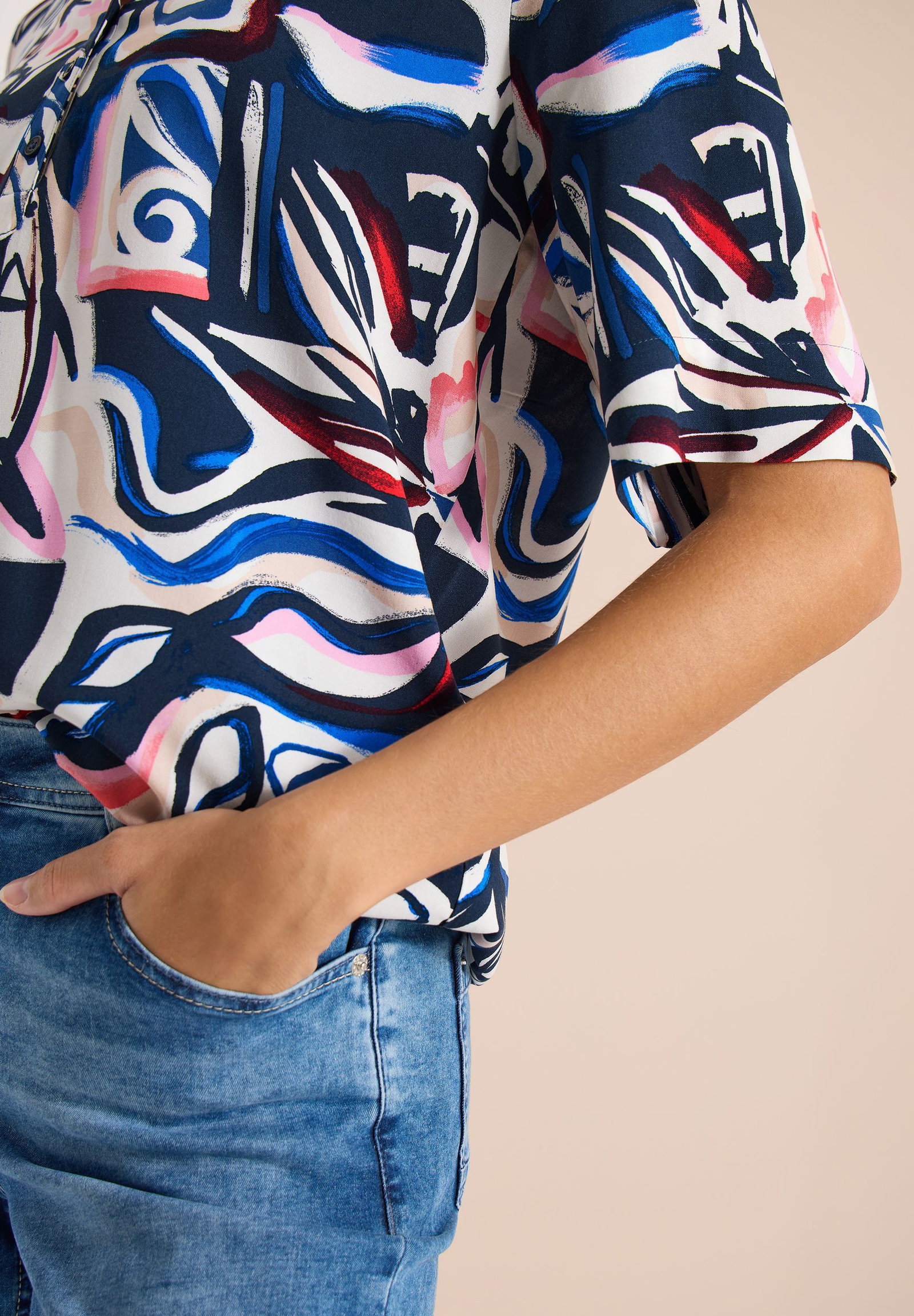 CECIL |  CECIL Businessbluse  | L | universal blue