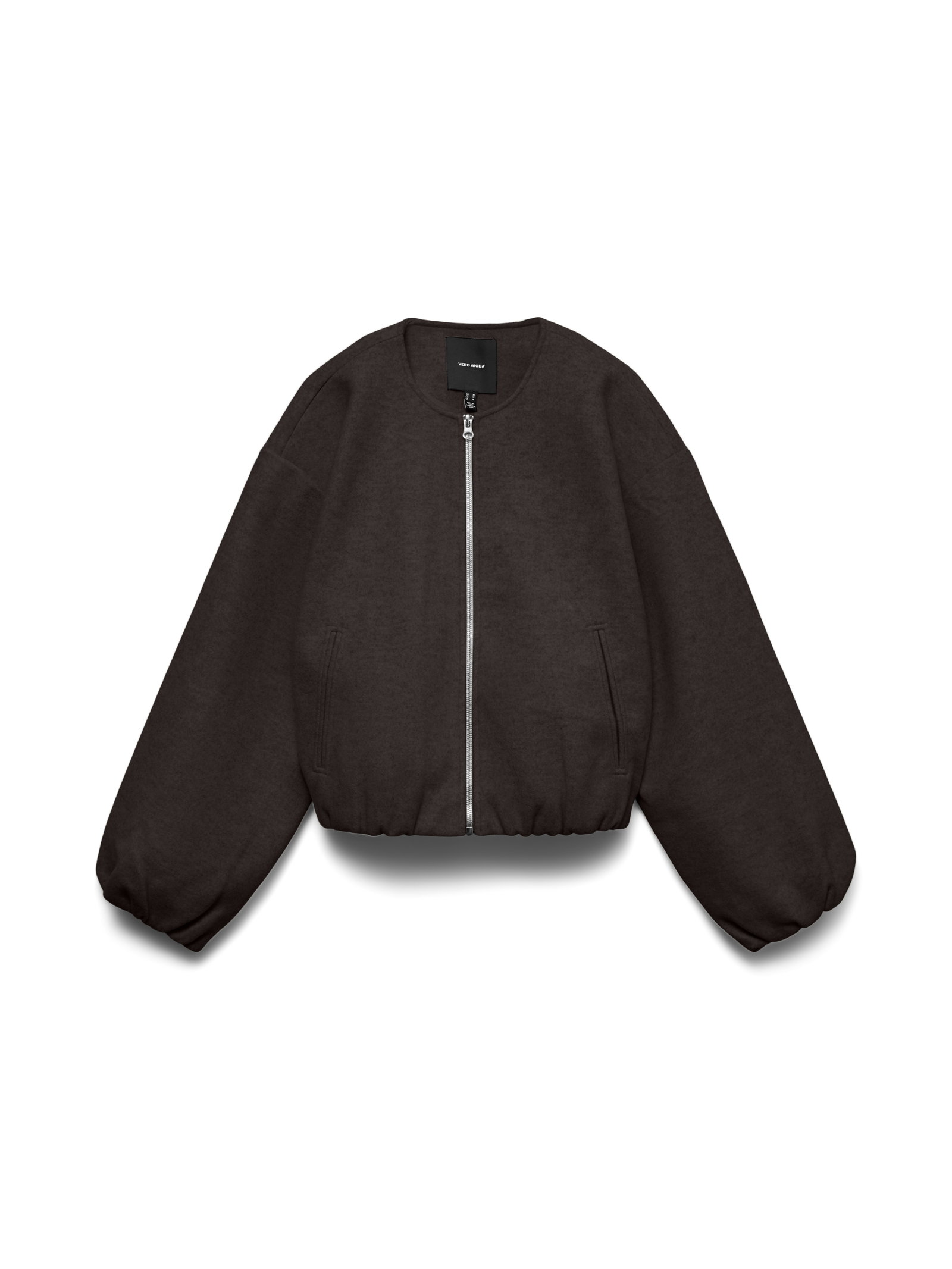 VMCHLOE LS BOMBER JACKET NOOS, Chocolate Torte/MELANGE #1