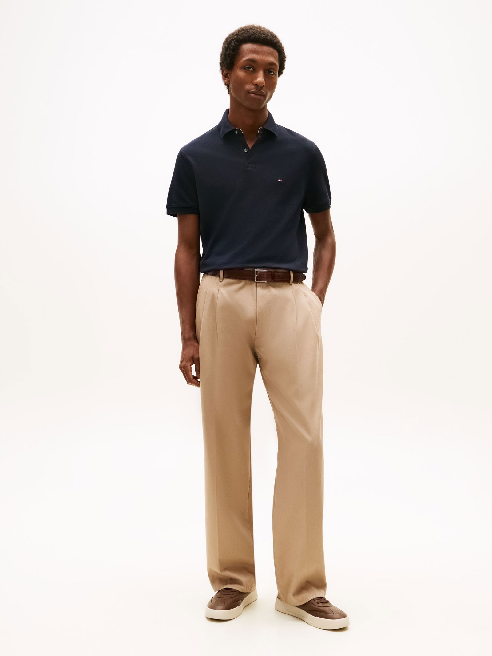 Tommy Hilfiger |  Tommy Hilfiger Poloshirt  | XXL | desert sky