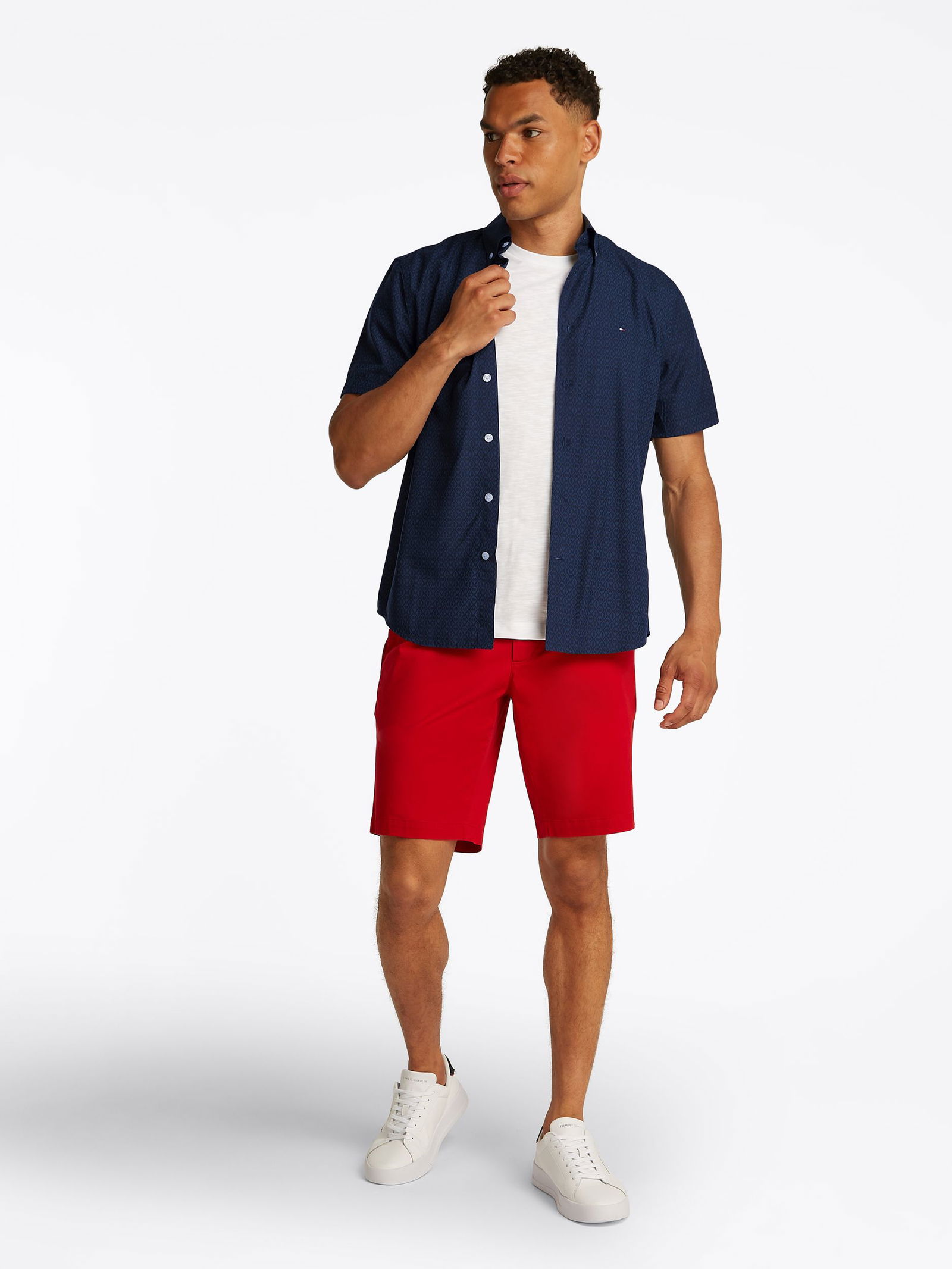 205f3e866b8ad99850a5a493f9d395a2 Tommy Hilfiger | Tommy Hilfiger Hemd Regular Fit | XXL | carbon navy / ecru