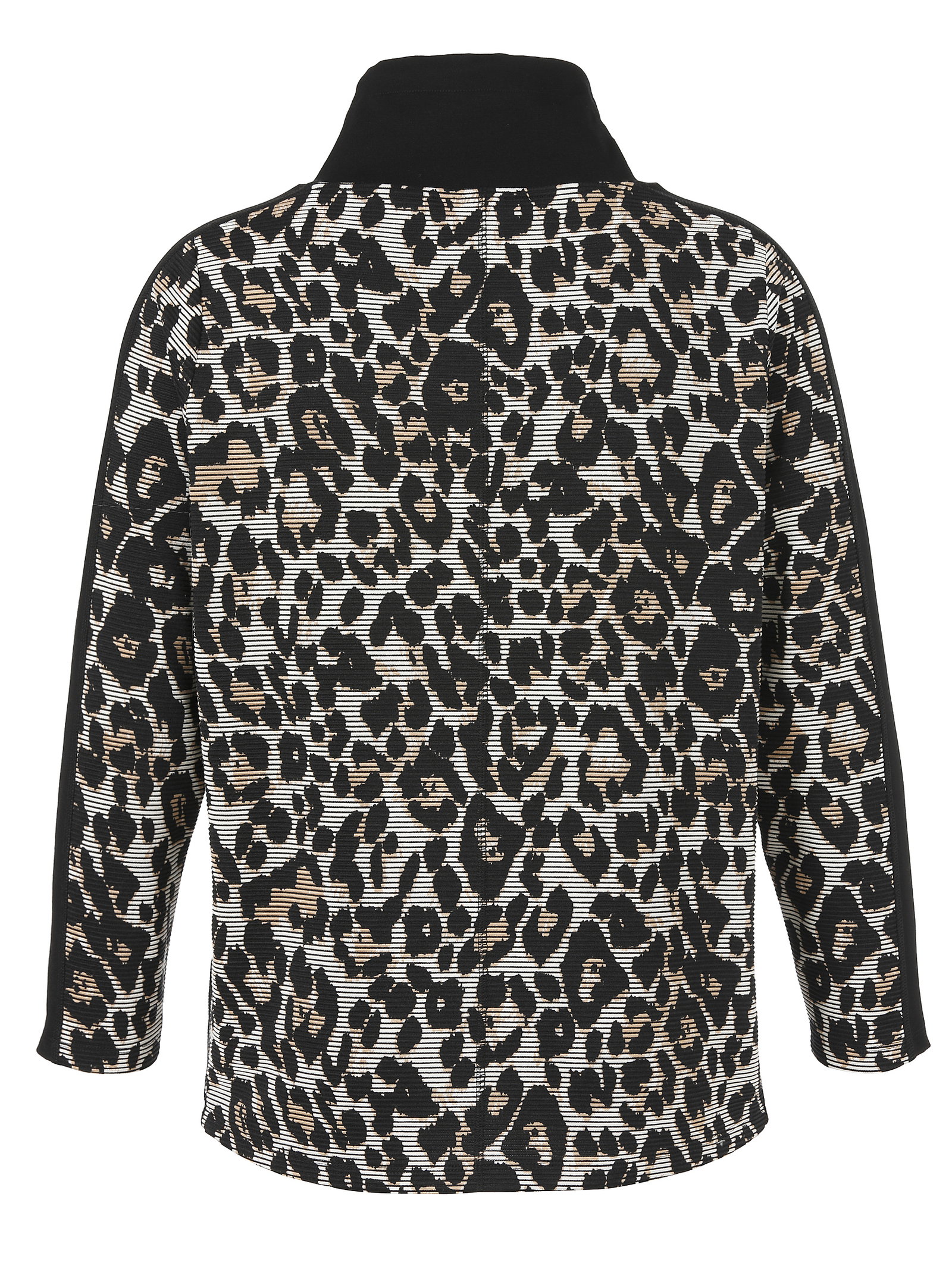 Sweatshirt Kragen 1/1 Arm, schwarz multicolor #2